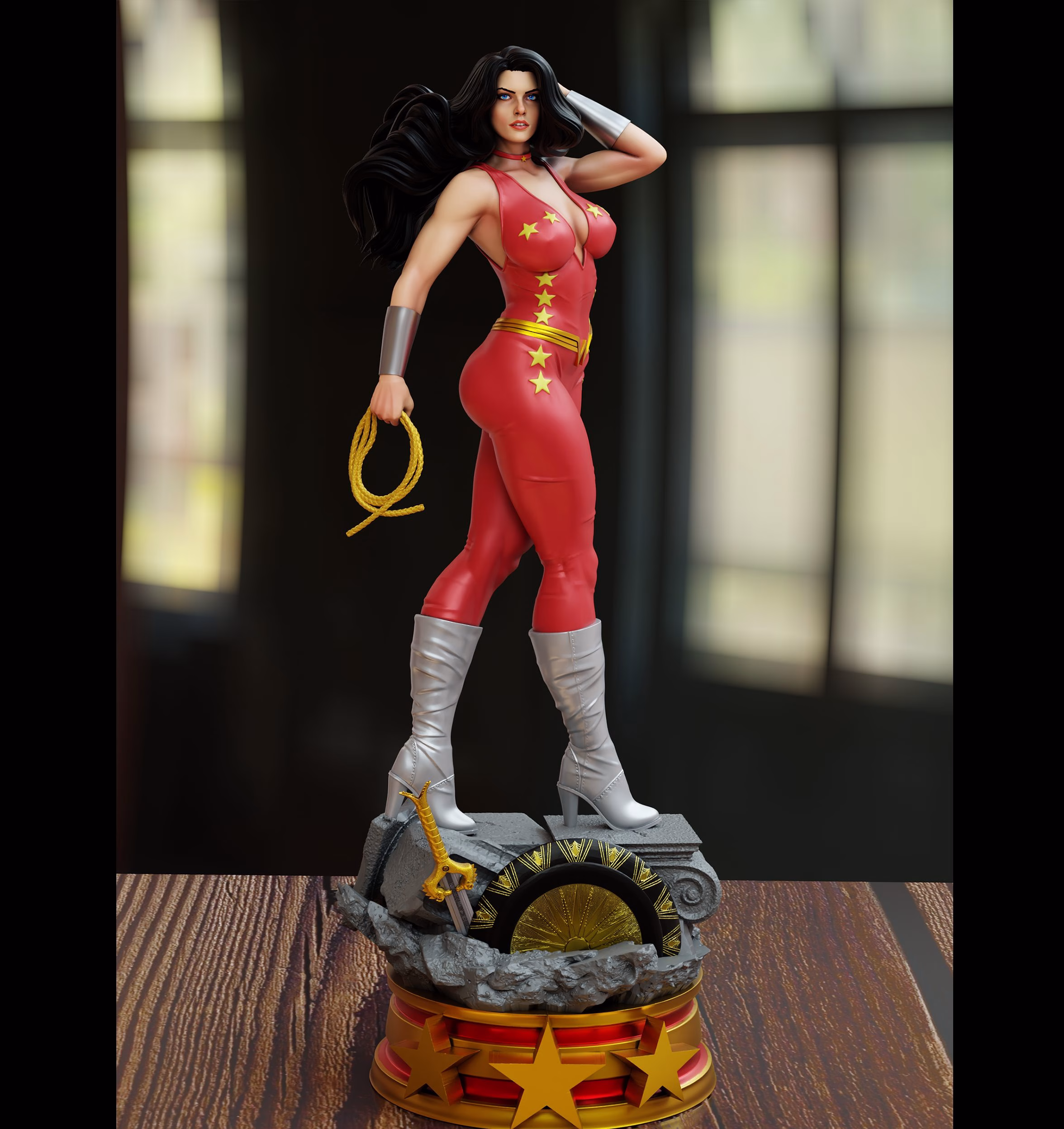Donna Troy Red Uniform - Image 2