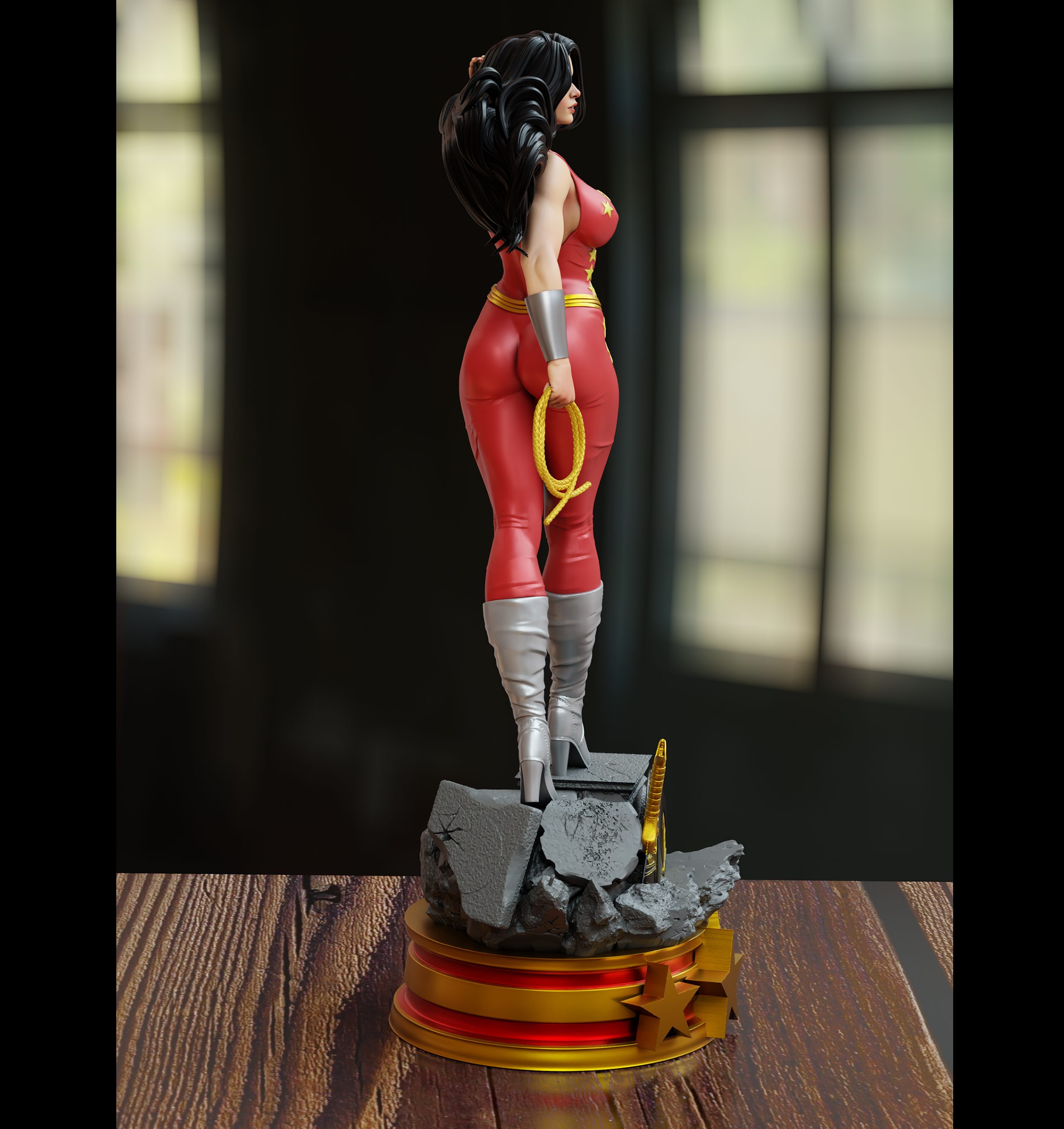 Donna Troy Red Uniform - Image 8