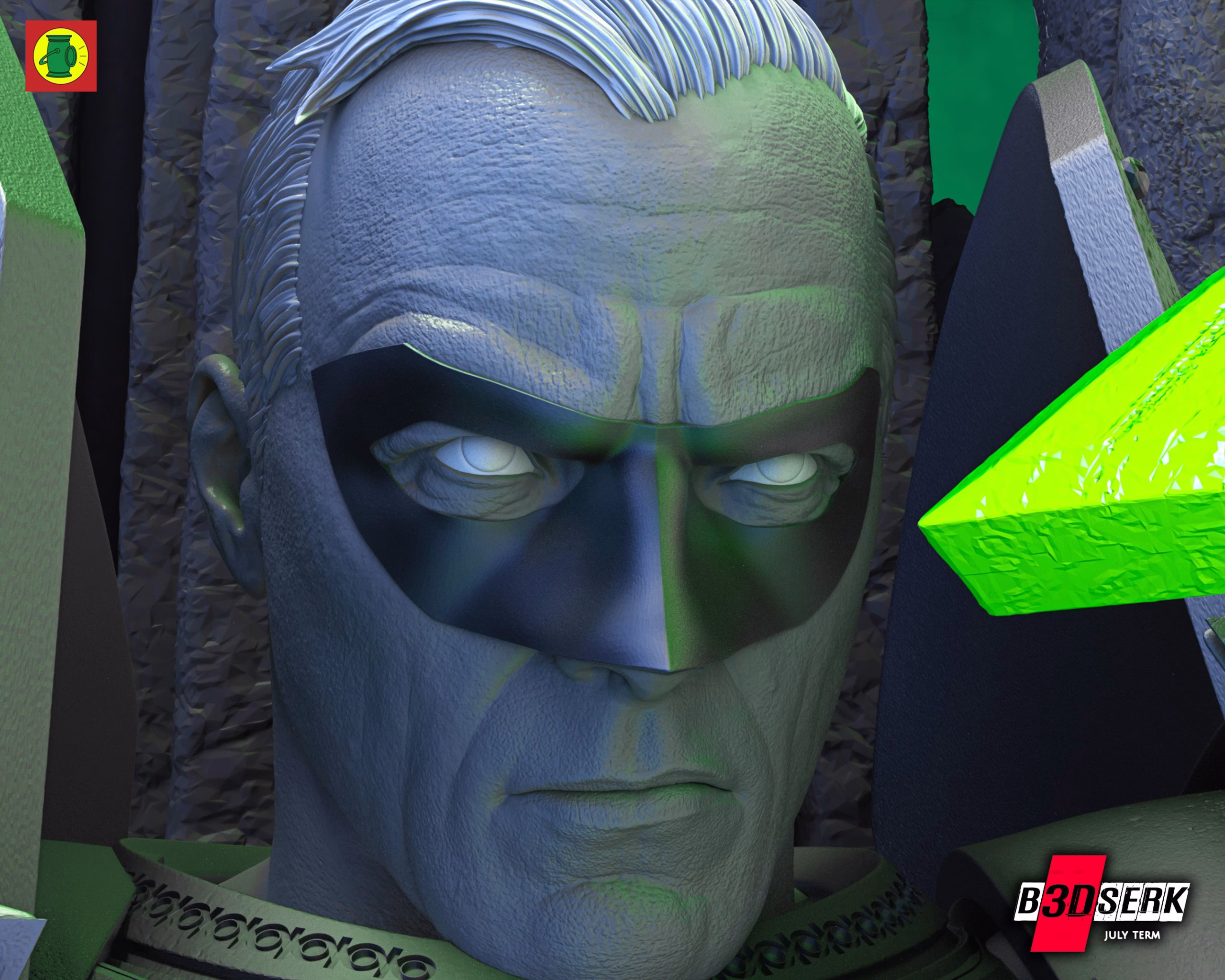 Alan Scott Sculpture (Verified) - Image 6