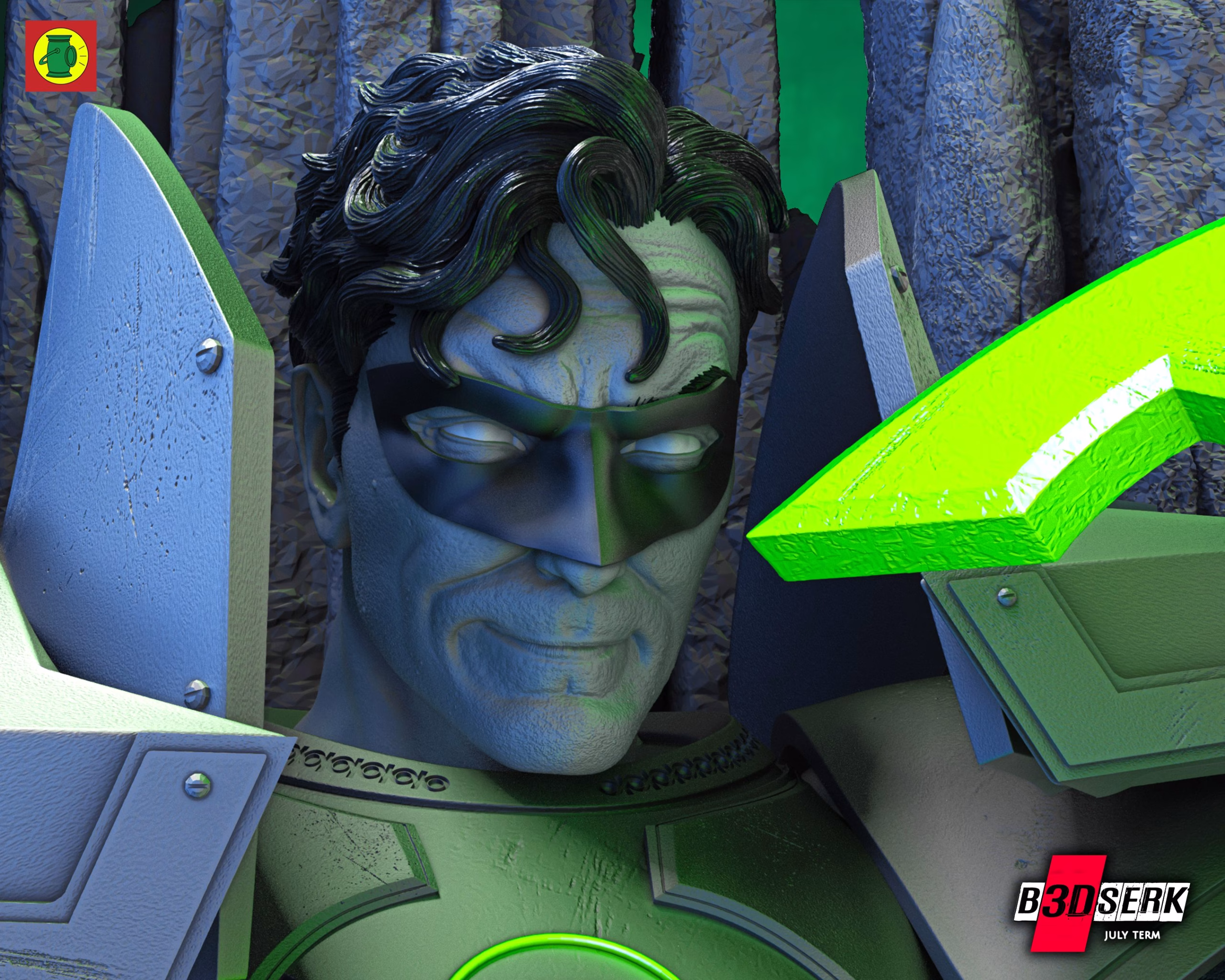 Alan Scott Sculpture (Verified) - Image 7