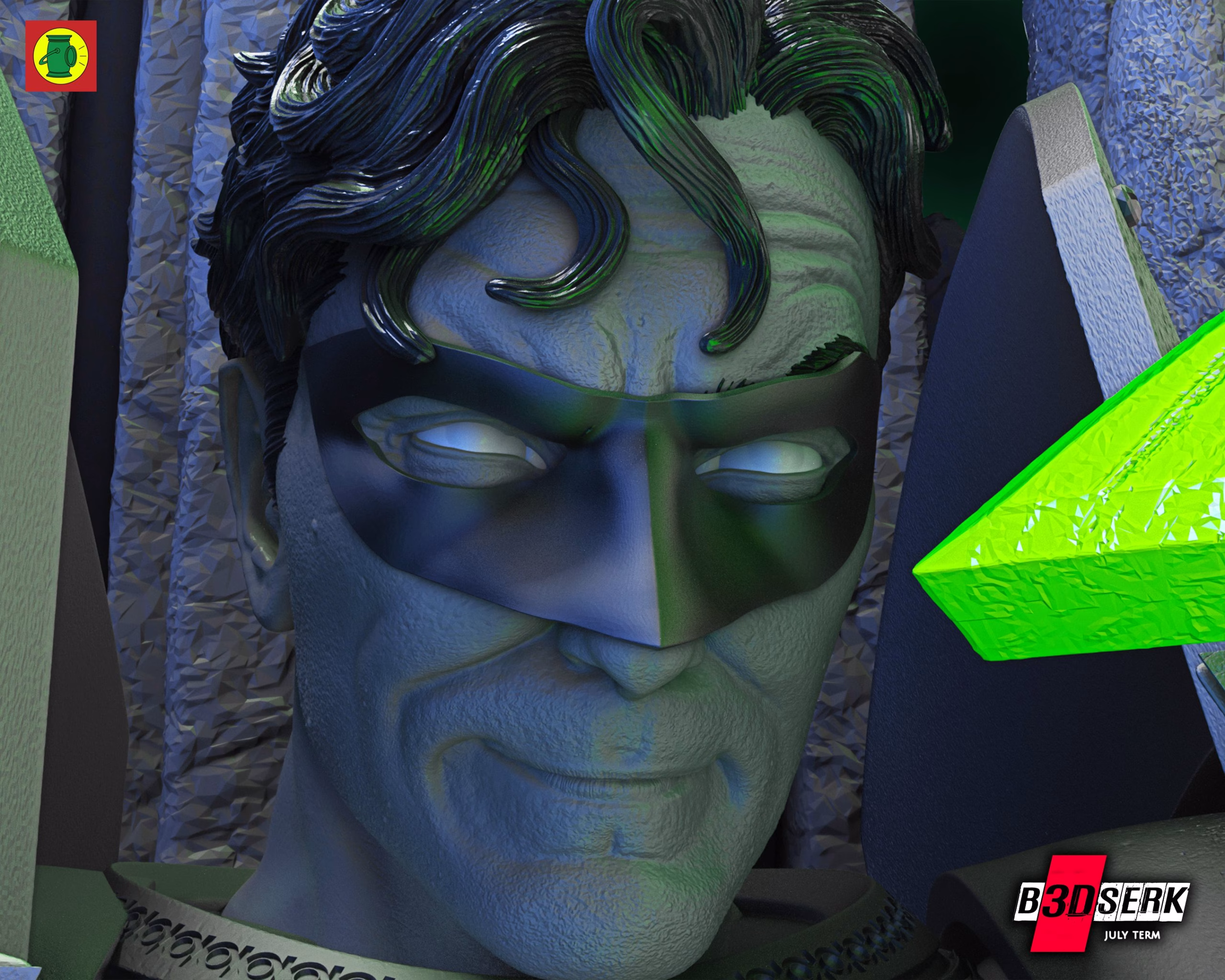 Alan Scott Sculpture (Verified) - Image 8