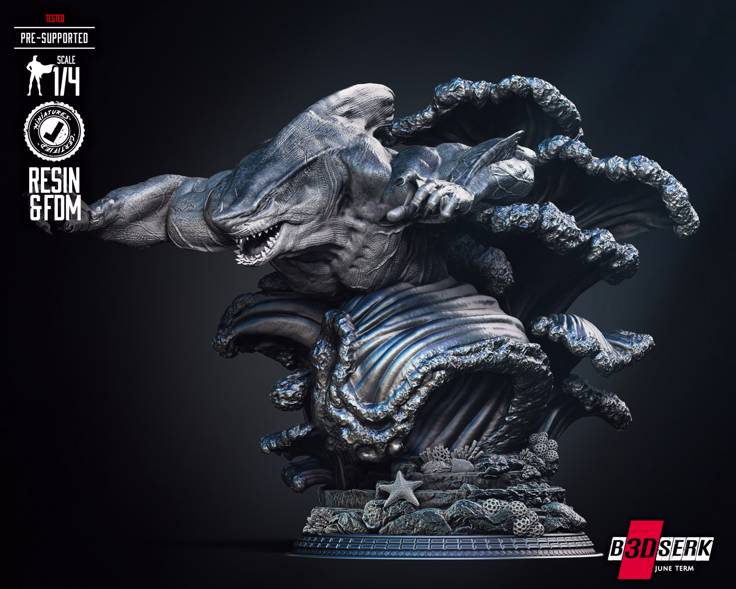 King Shark Bust (Verified) - Image 2