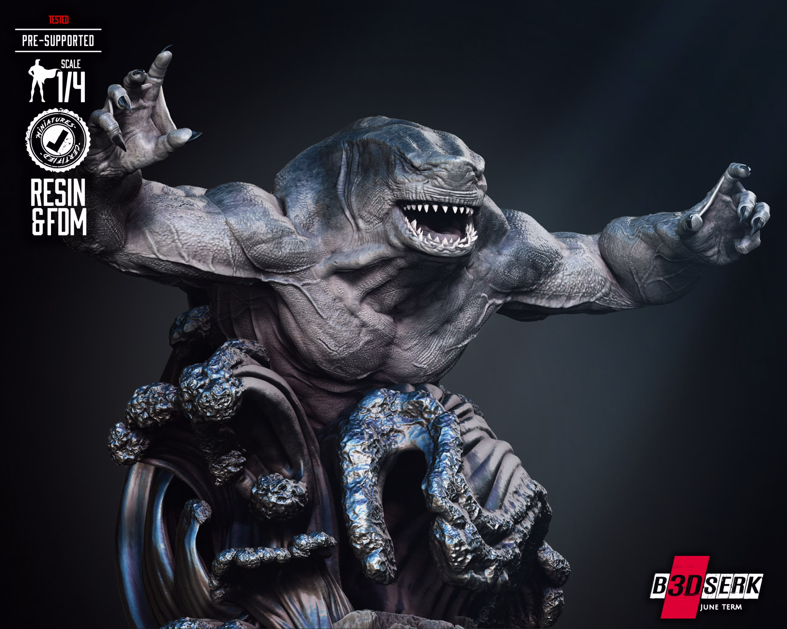 King Shark Bust (Verified) - Image 3