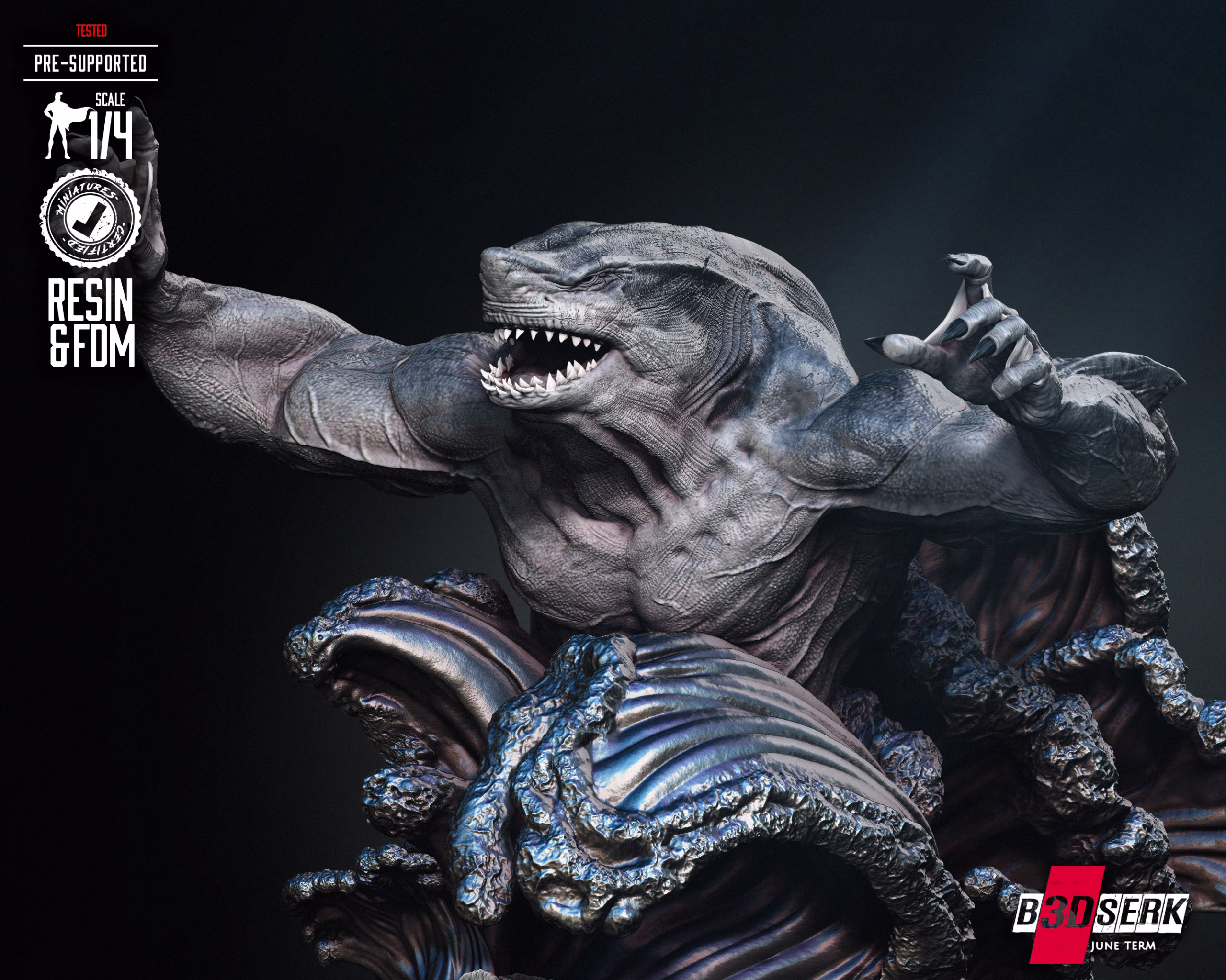 King Shark Bust (Verified) - Image 6