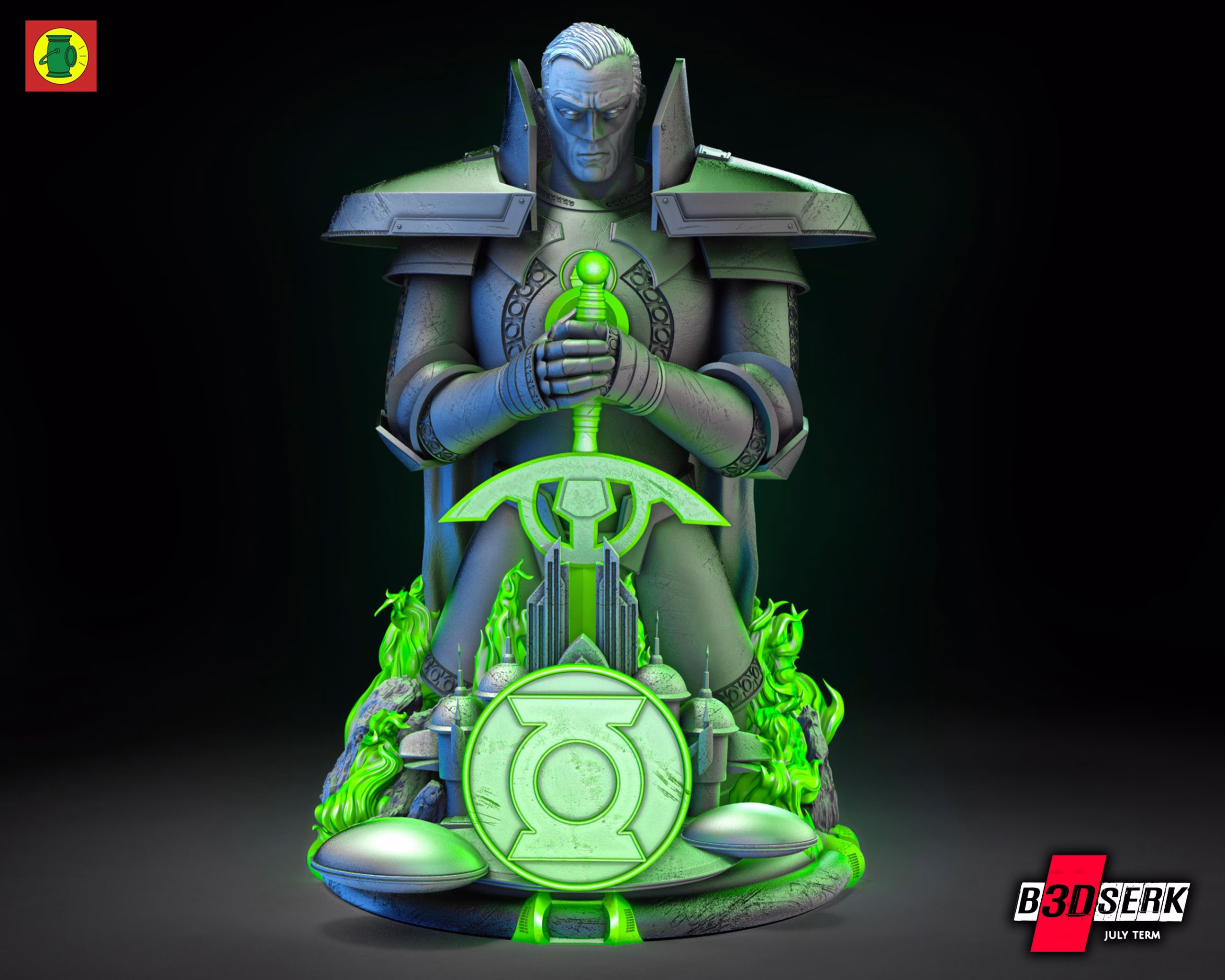 Alan Scott Bust (Verified) - Image 5
