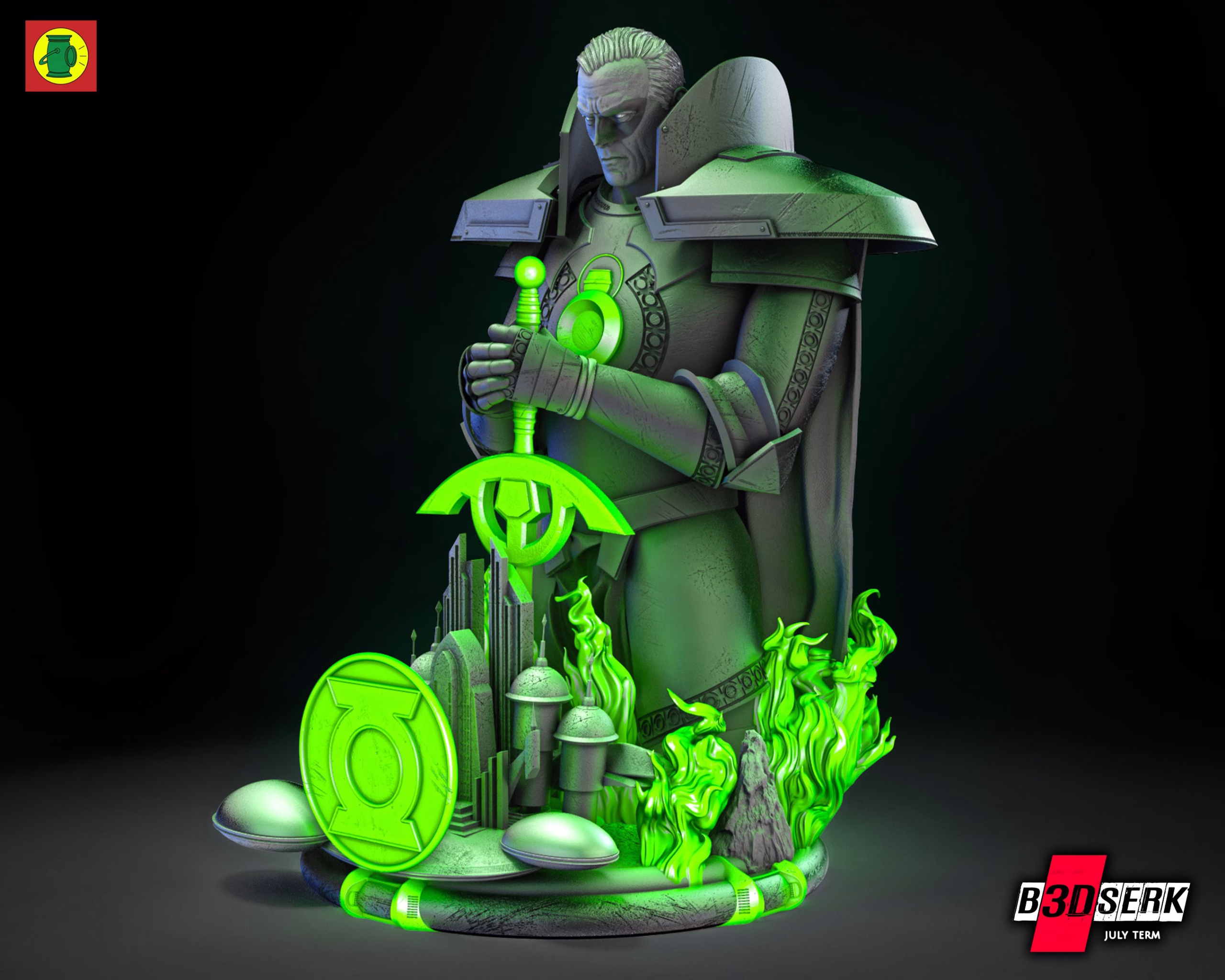 Alan Scott Bust (Verified) - Image 6