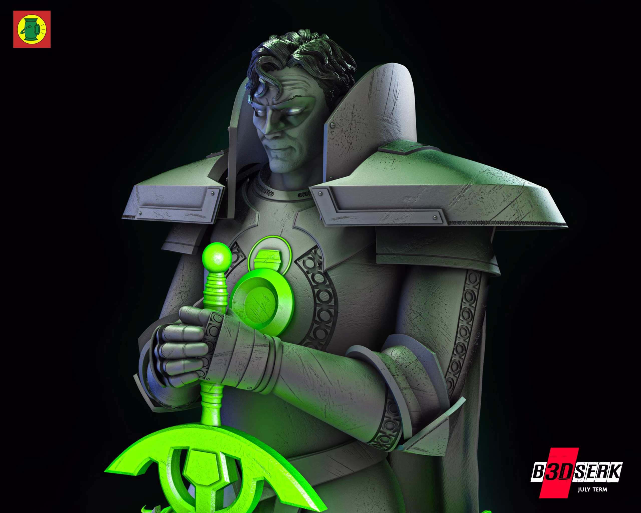 Alan Scott Bust (Verified) - Image 8
