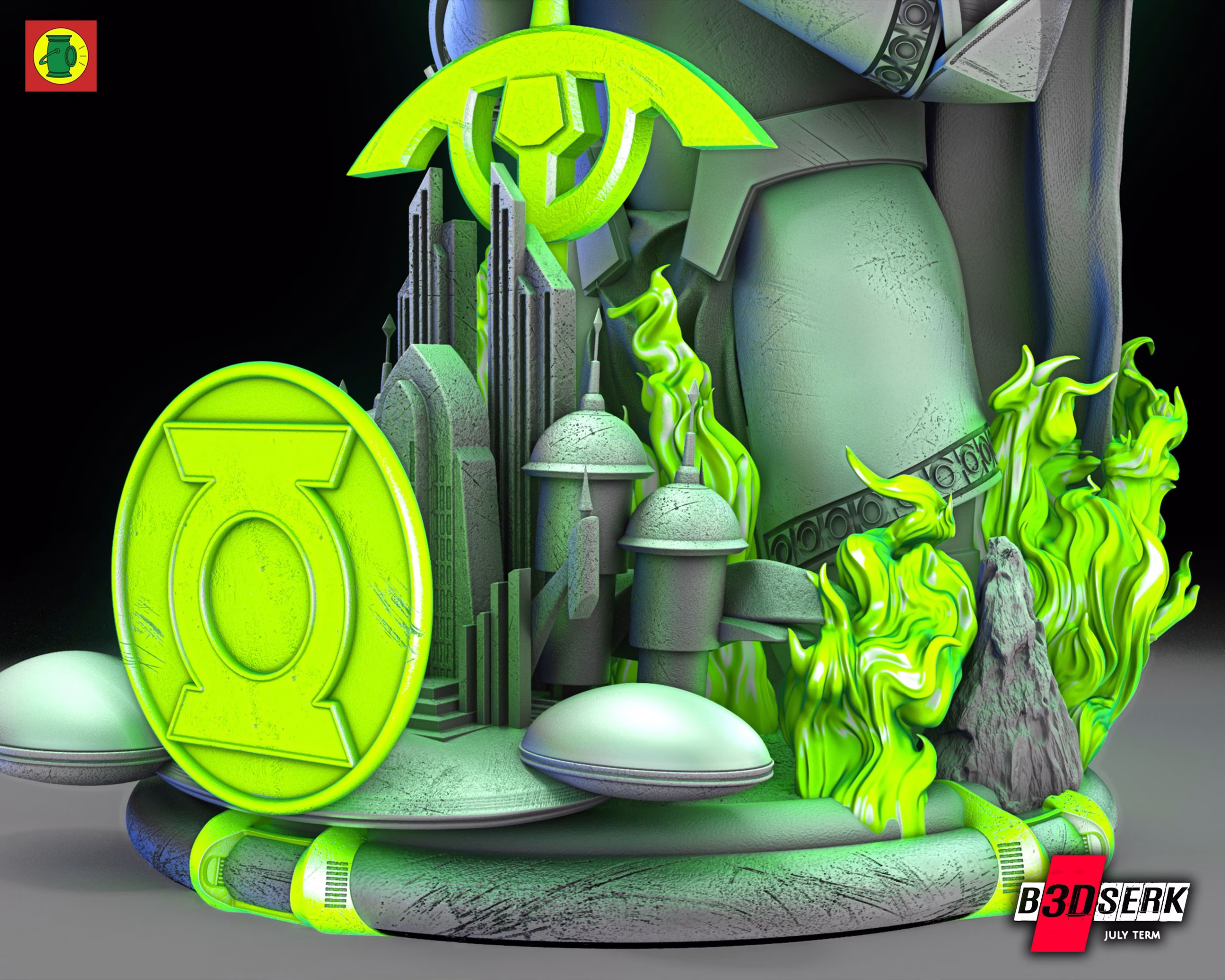 Alan Scott Bust (Verified) - Image 9