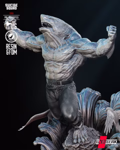 King Shark – Sculpture (Verified)