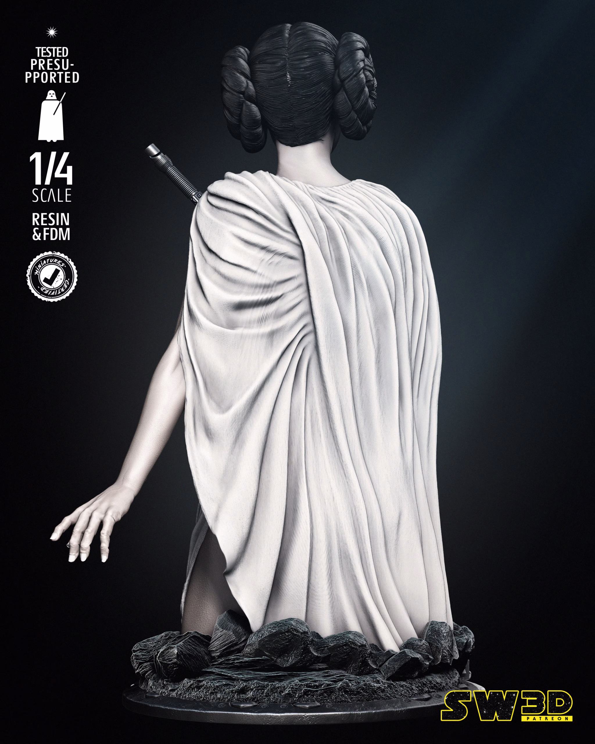 New Hope Leia Bust - Image 4