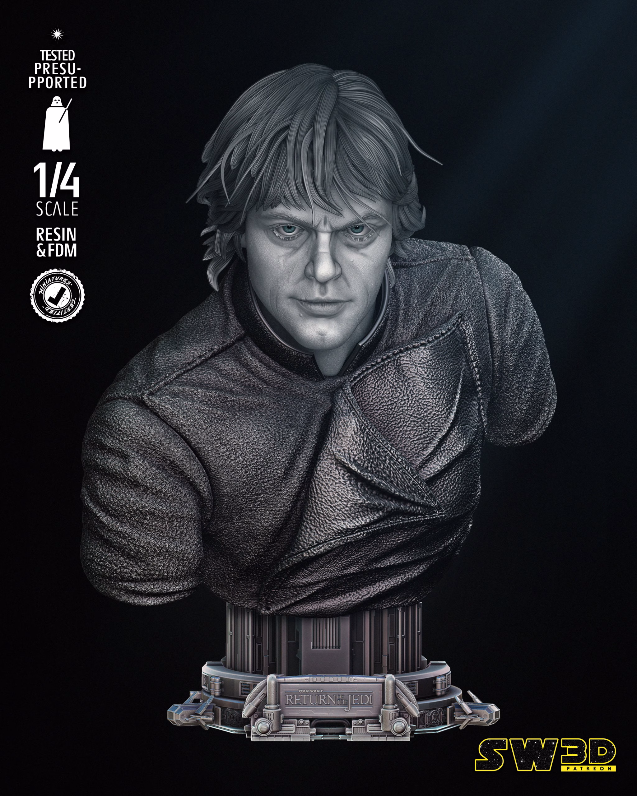 Luke Skywalker Bust