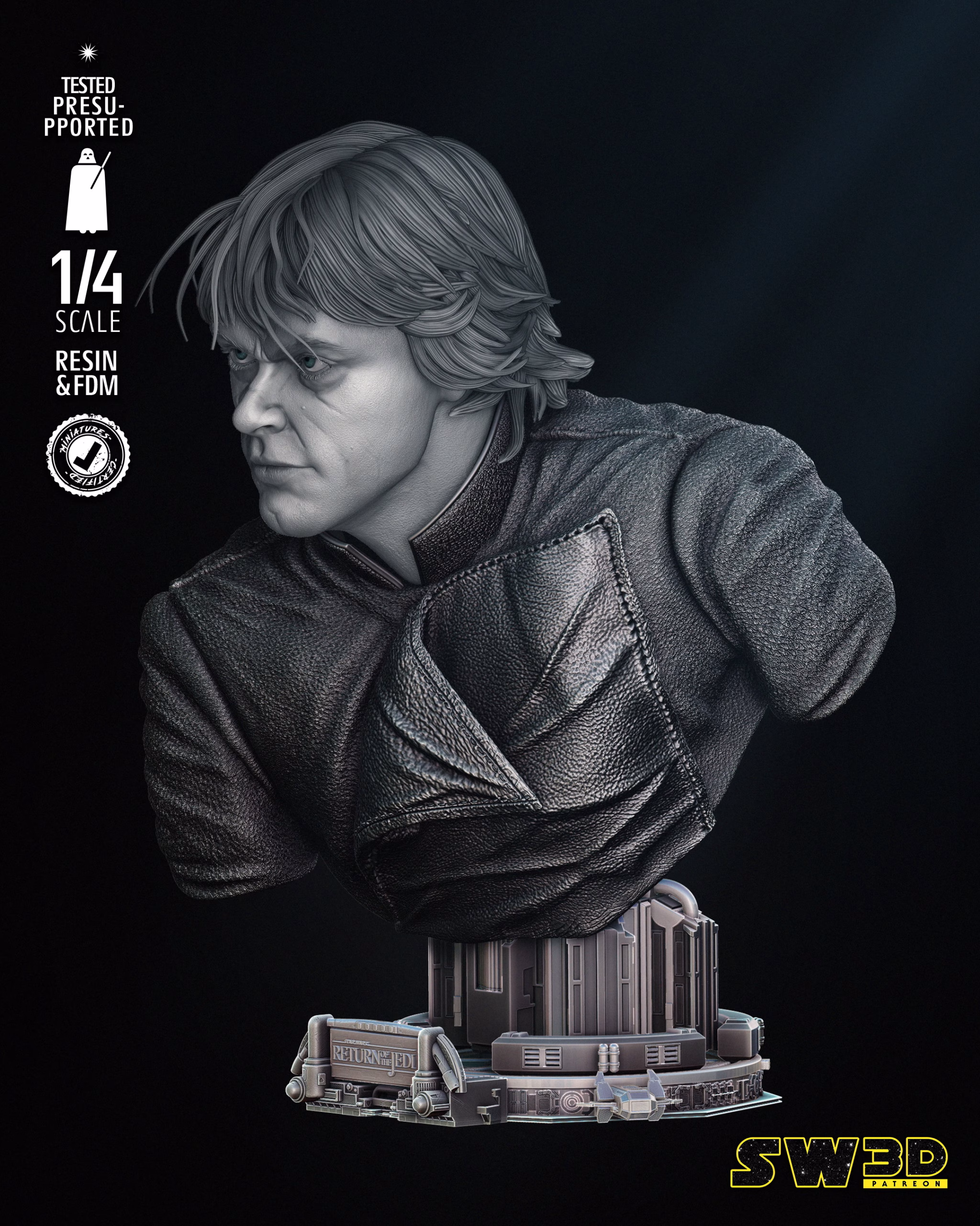 Luke Skywalker Bust - Image 3