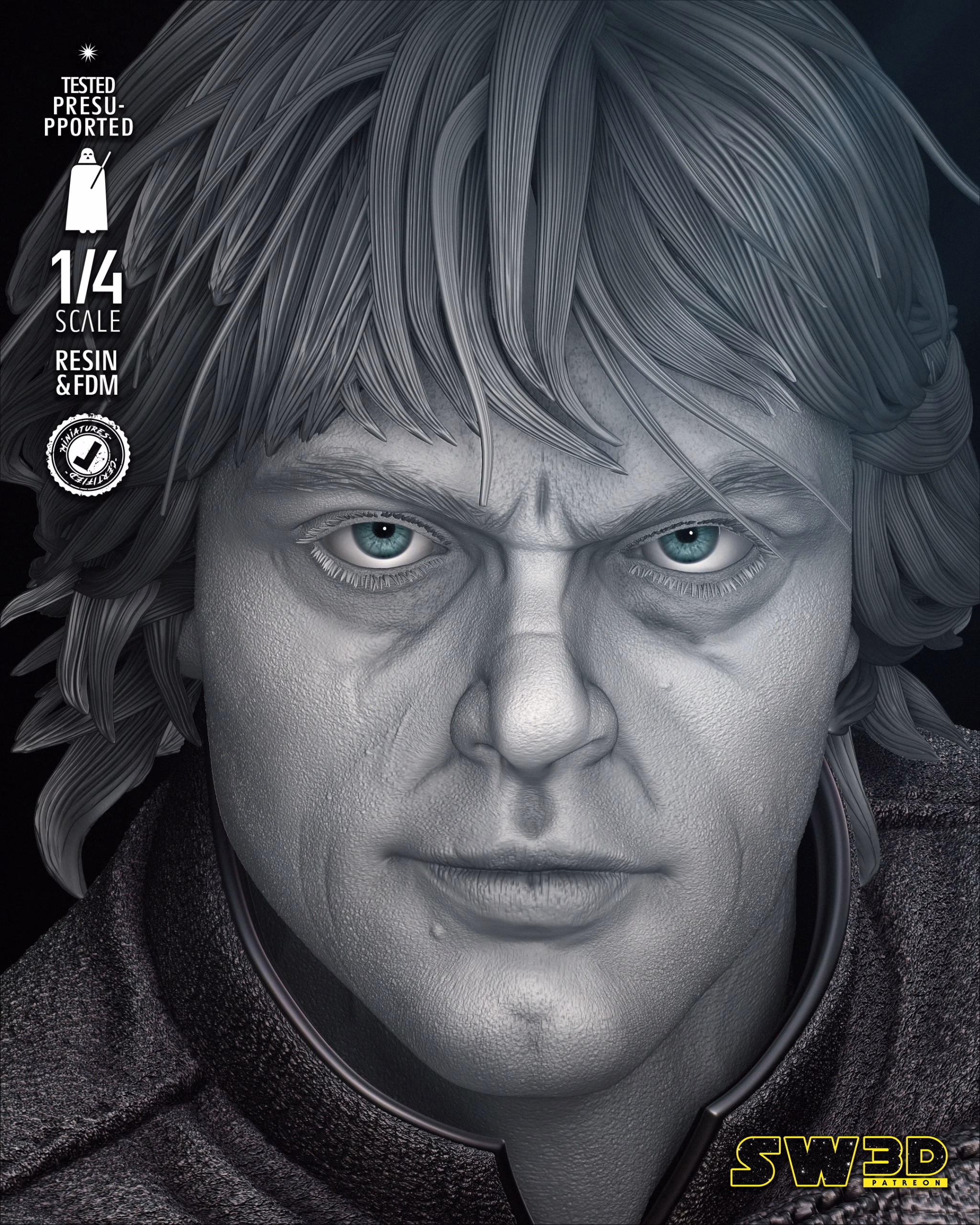 Luke Skywalker Bust - Image 4