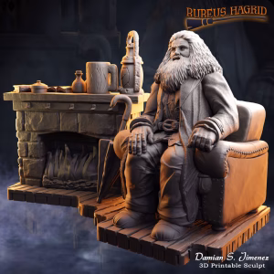Rubeus Hagrid Diorama