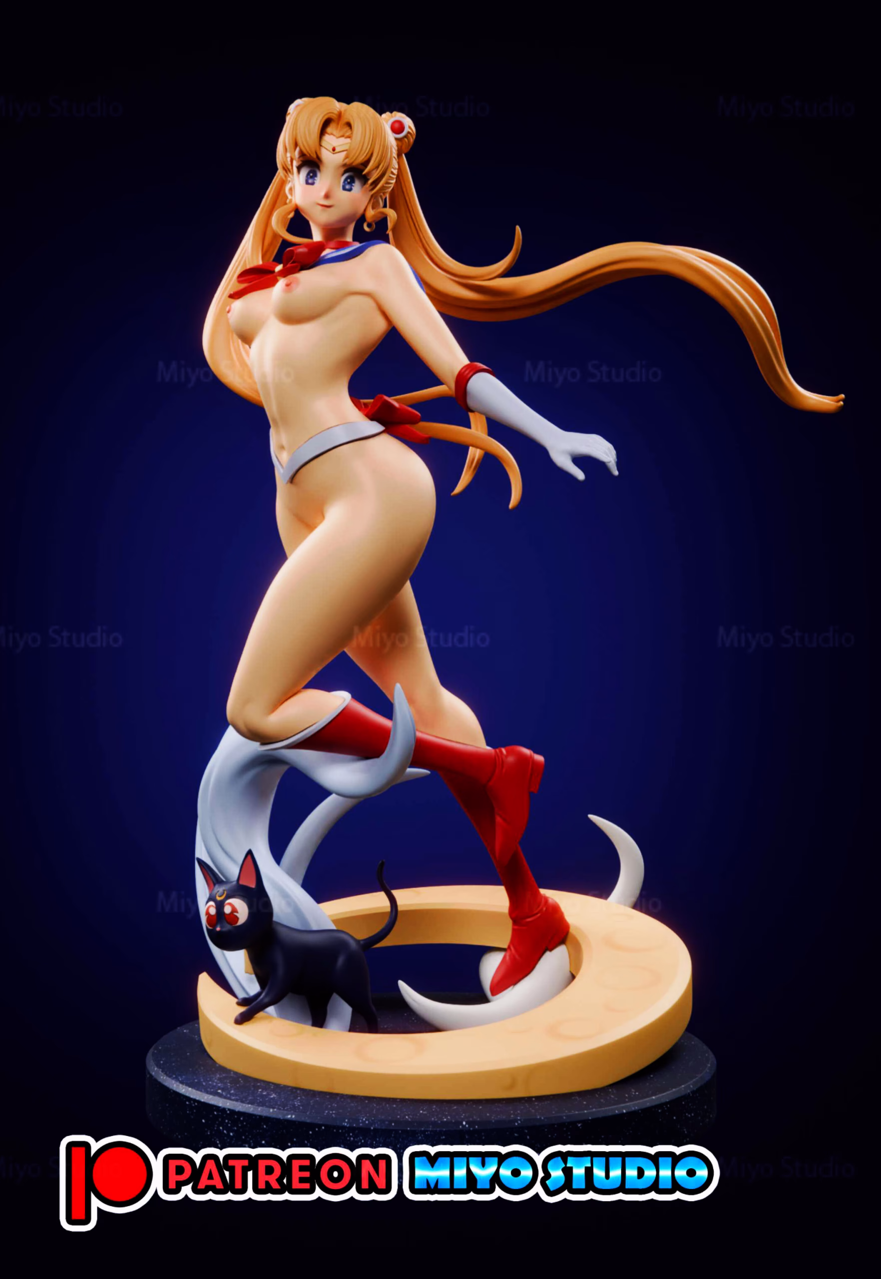 Sailor Moon STL file for 3D printing