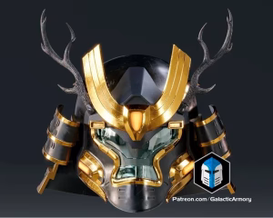 Halo Infinite Kabuto Helmet V2 Galactic Armory