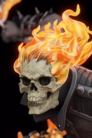 Ghost Rider STL file for 3D printing