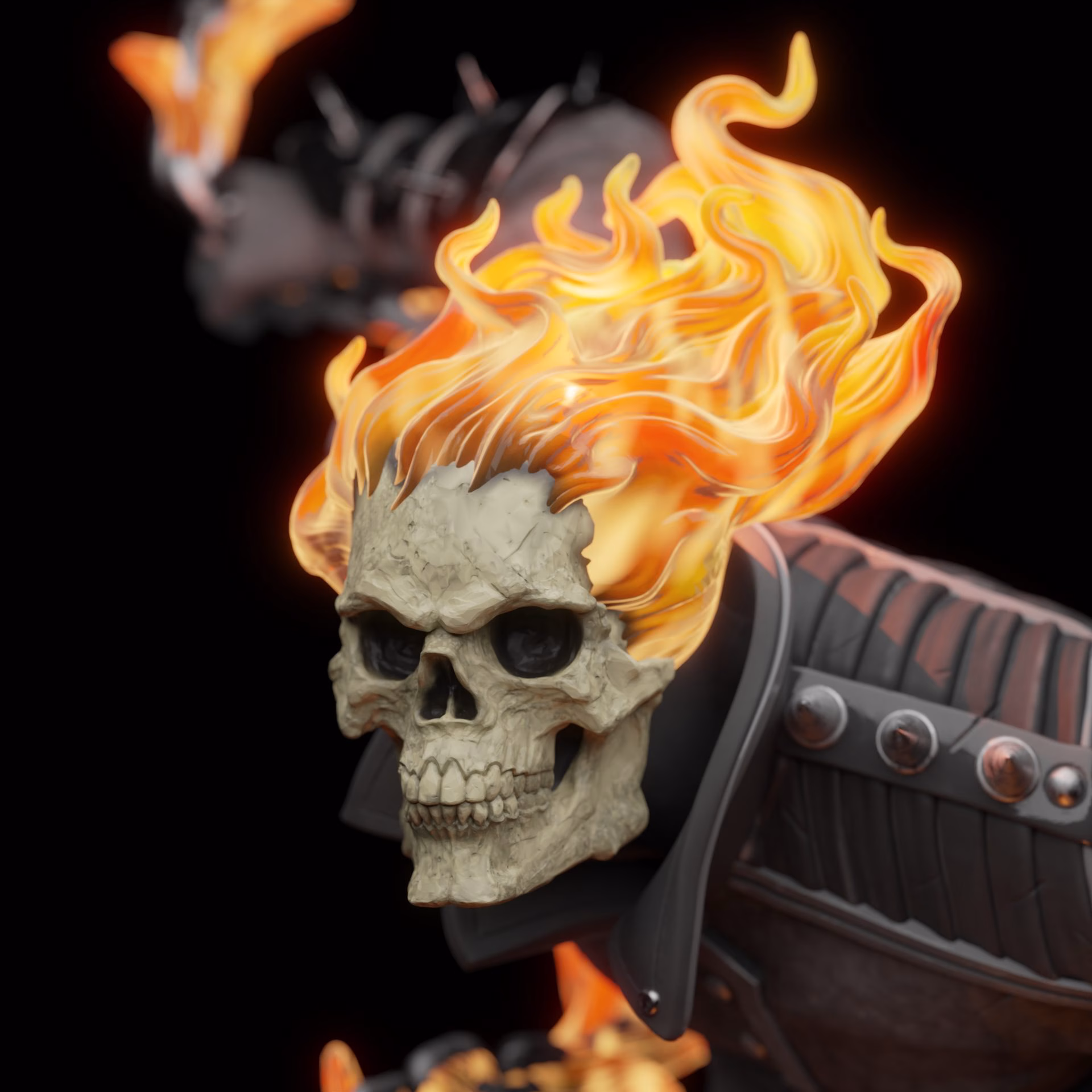 Ghost Rider STL file for 3D printing
