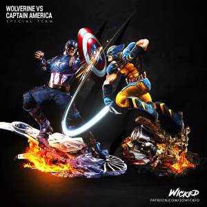 Wolverine vs Captain America