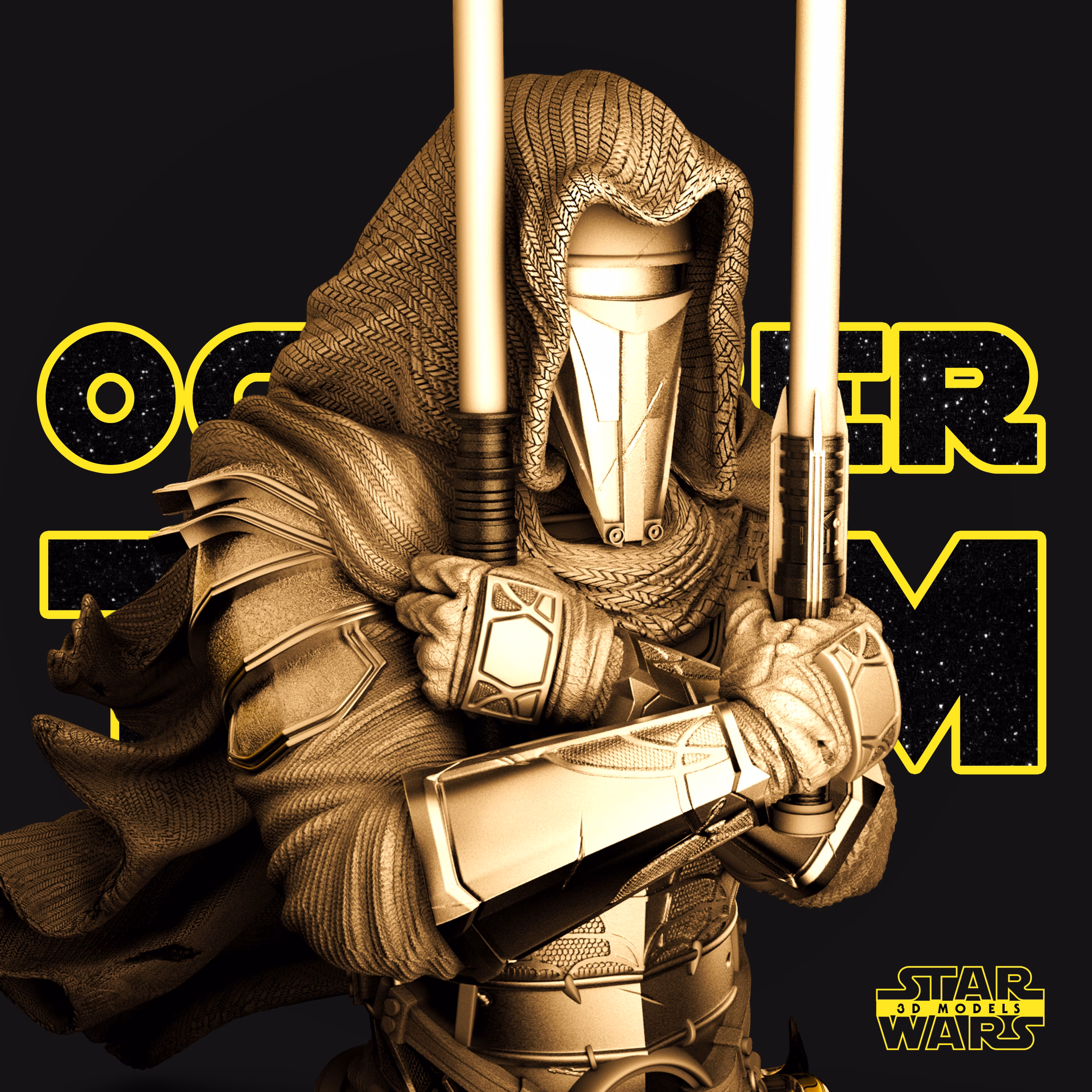 Darth Revan Bust Star-Wars (Verified)