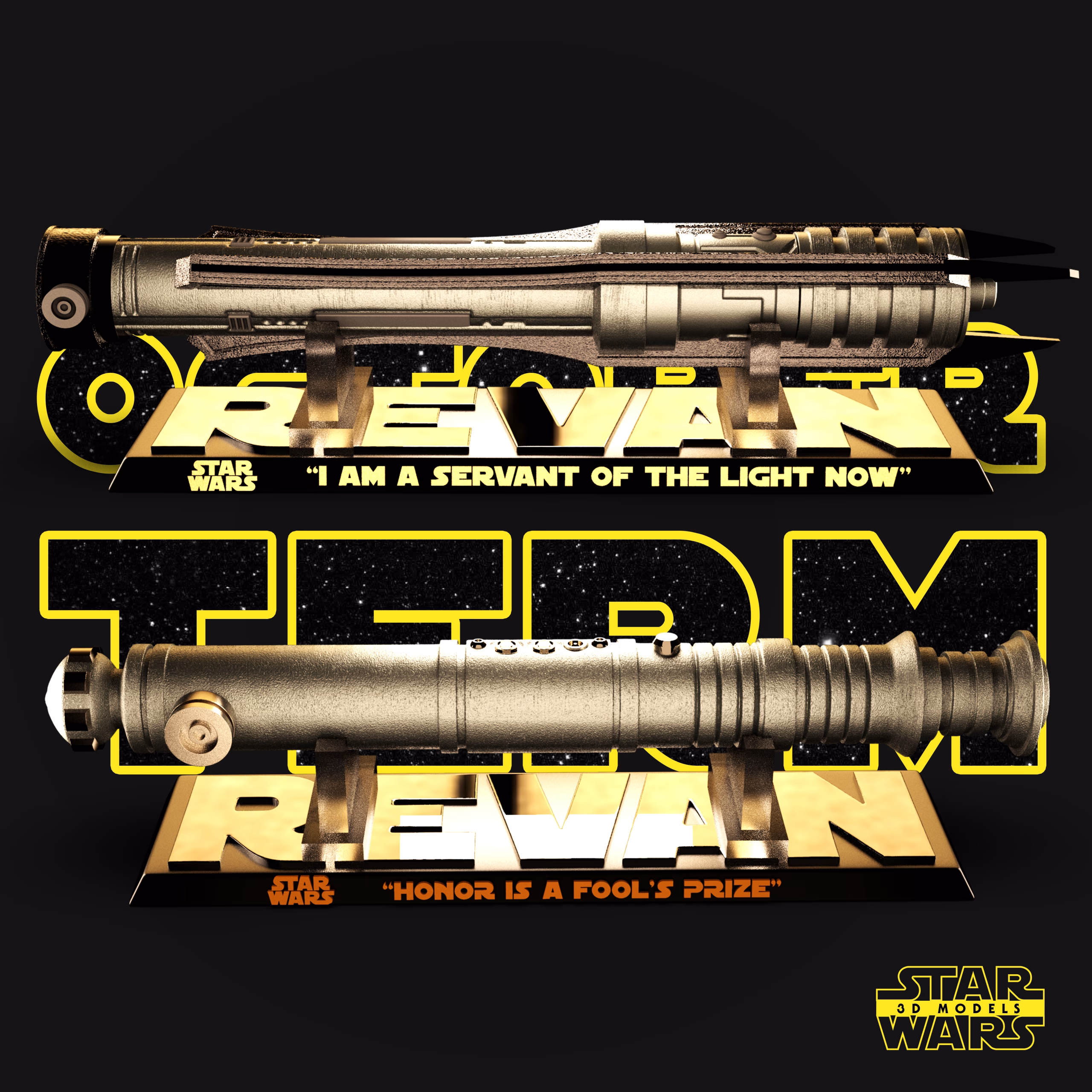 Darth-Revan - Lightsabers Sculptures (Verified) - Image 2