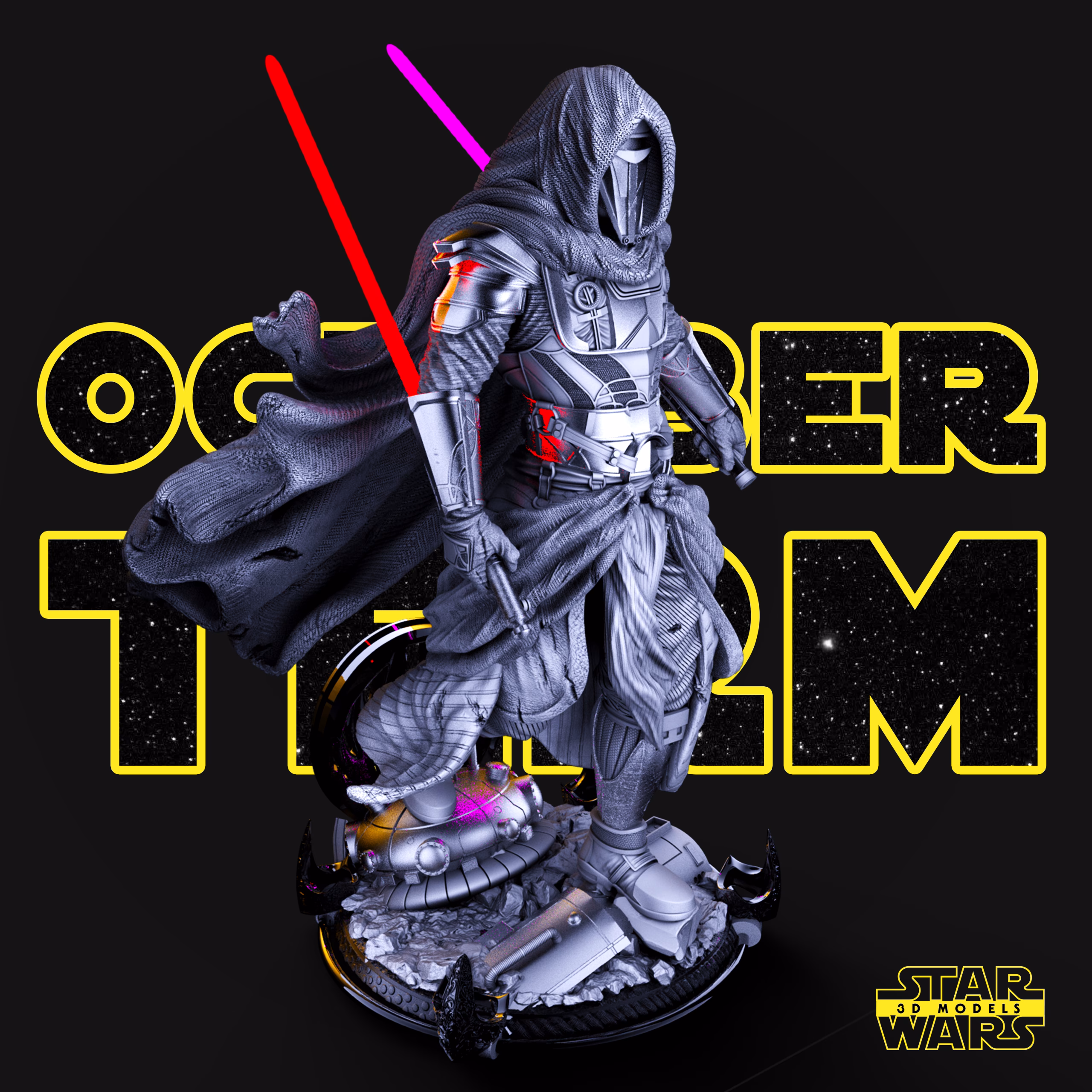 Darth Revan Sculpture - Star Wars (Verified) - Image 2