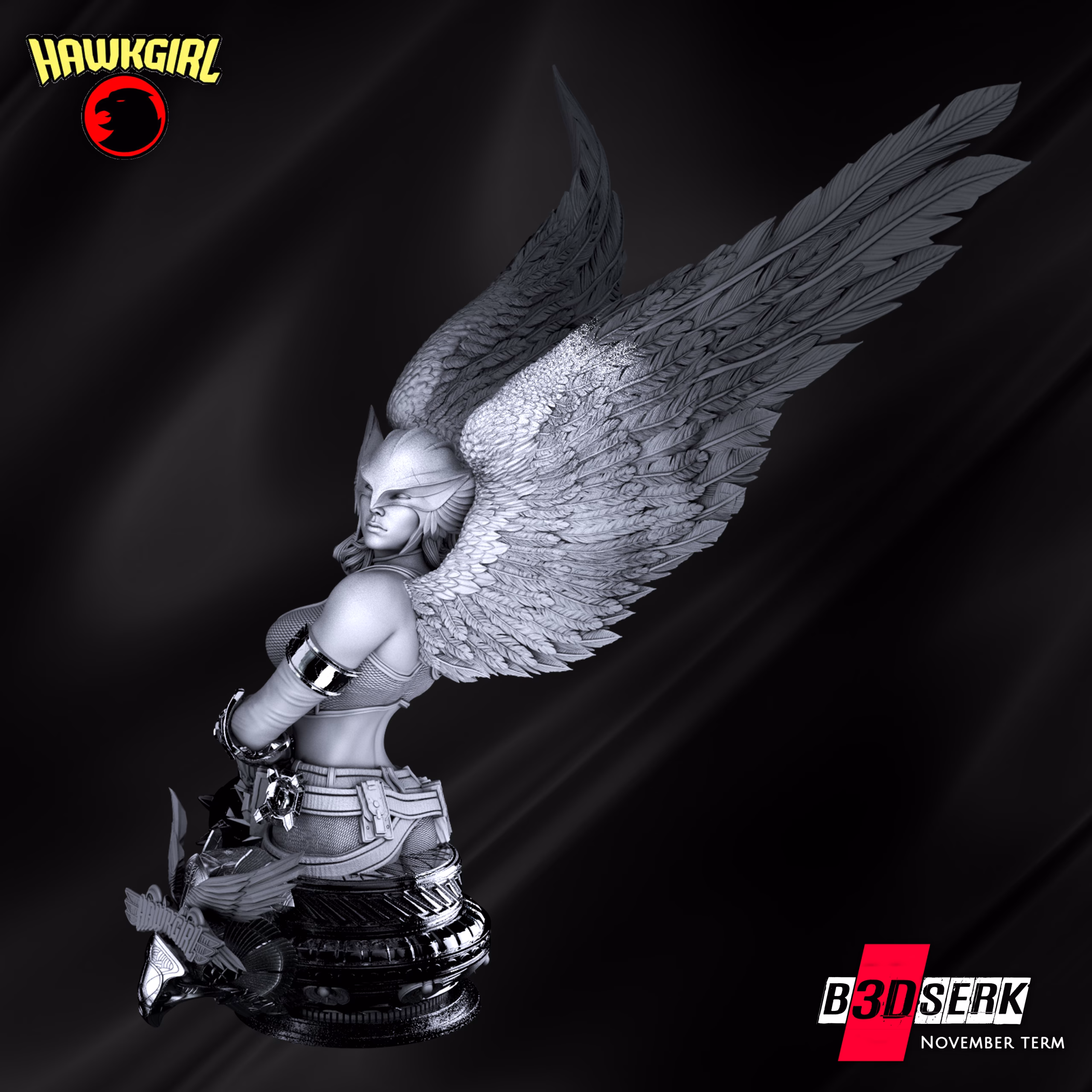 Hawkgirl Bust (Verified) - Image 9