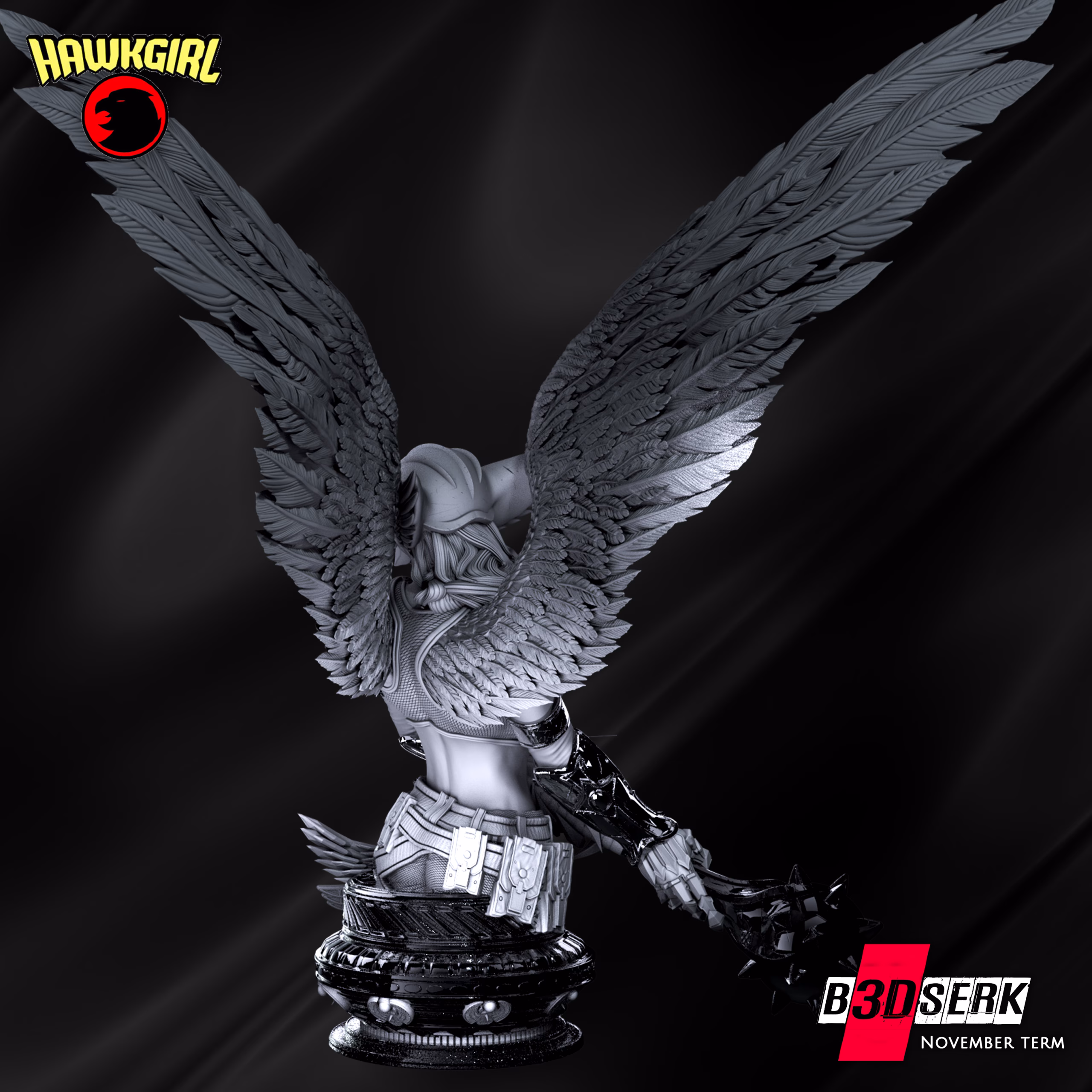 Hawkgirl Bust (Verified) - Image 2