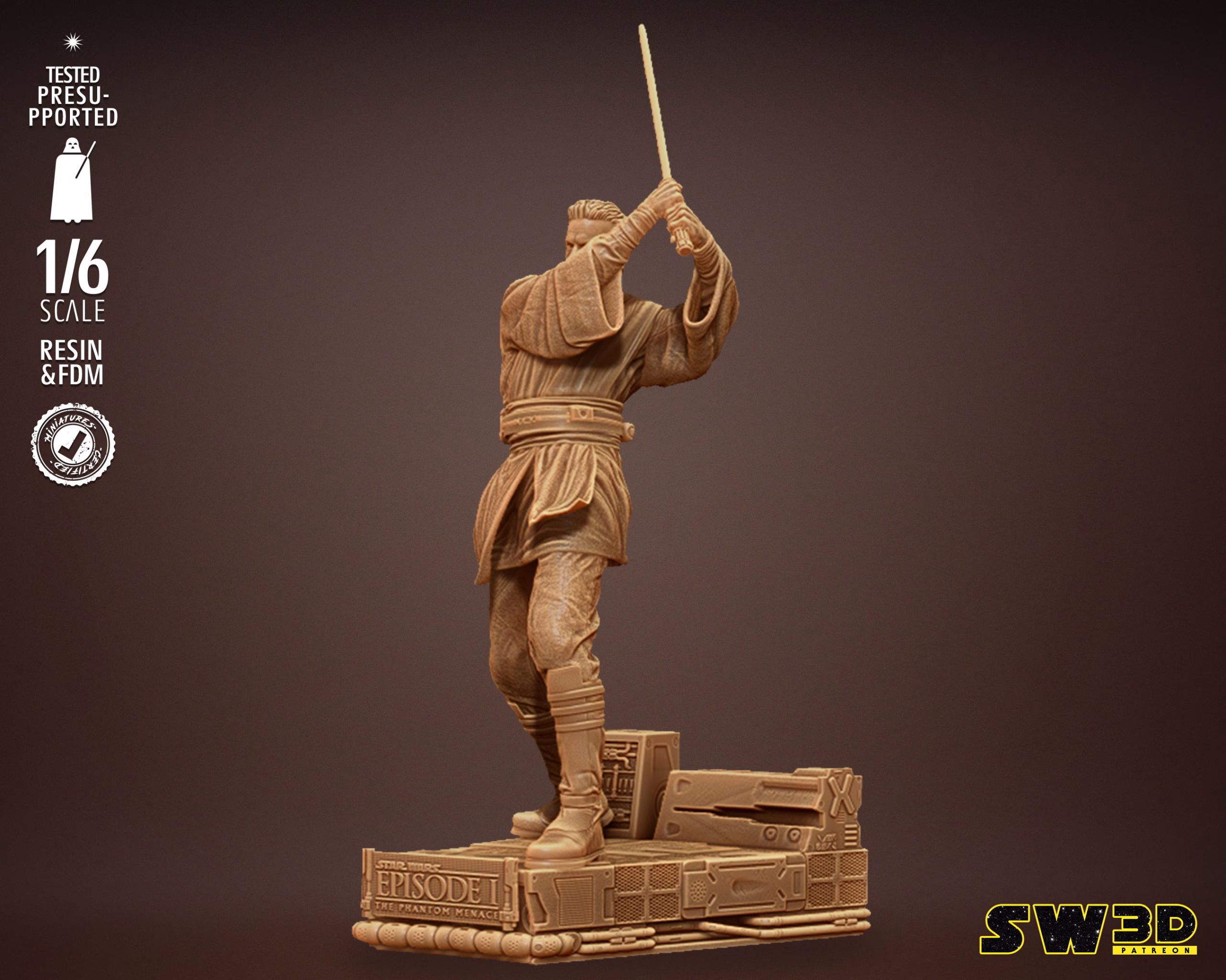 Star Wars Obi_Wan Sculpture - Image 12