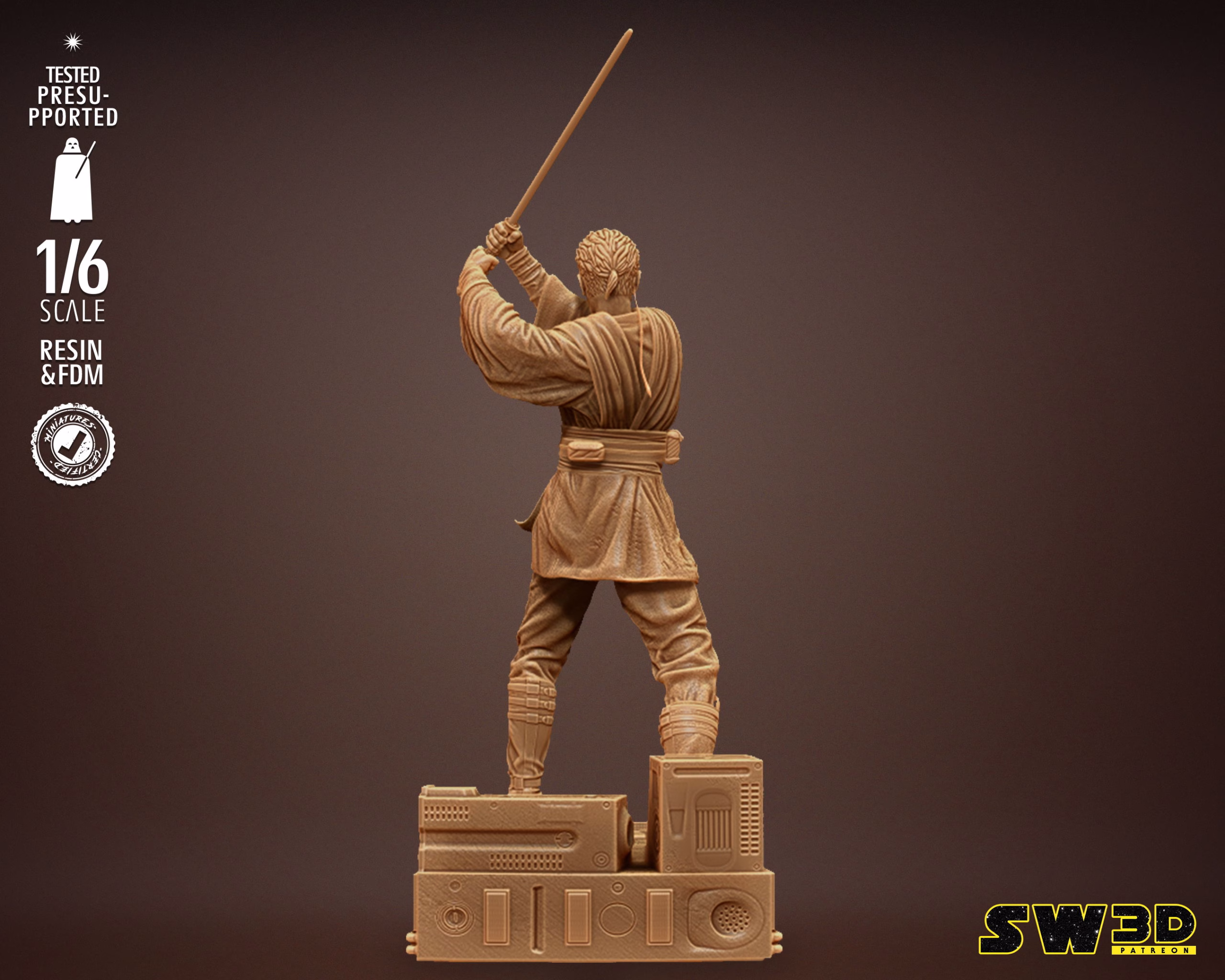 Star Wars Obi_Wan Sculpture - Image 14