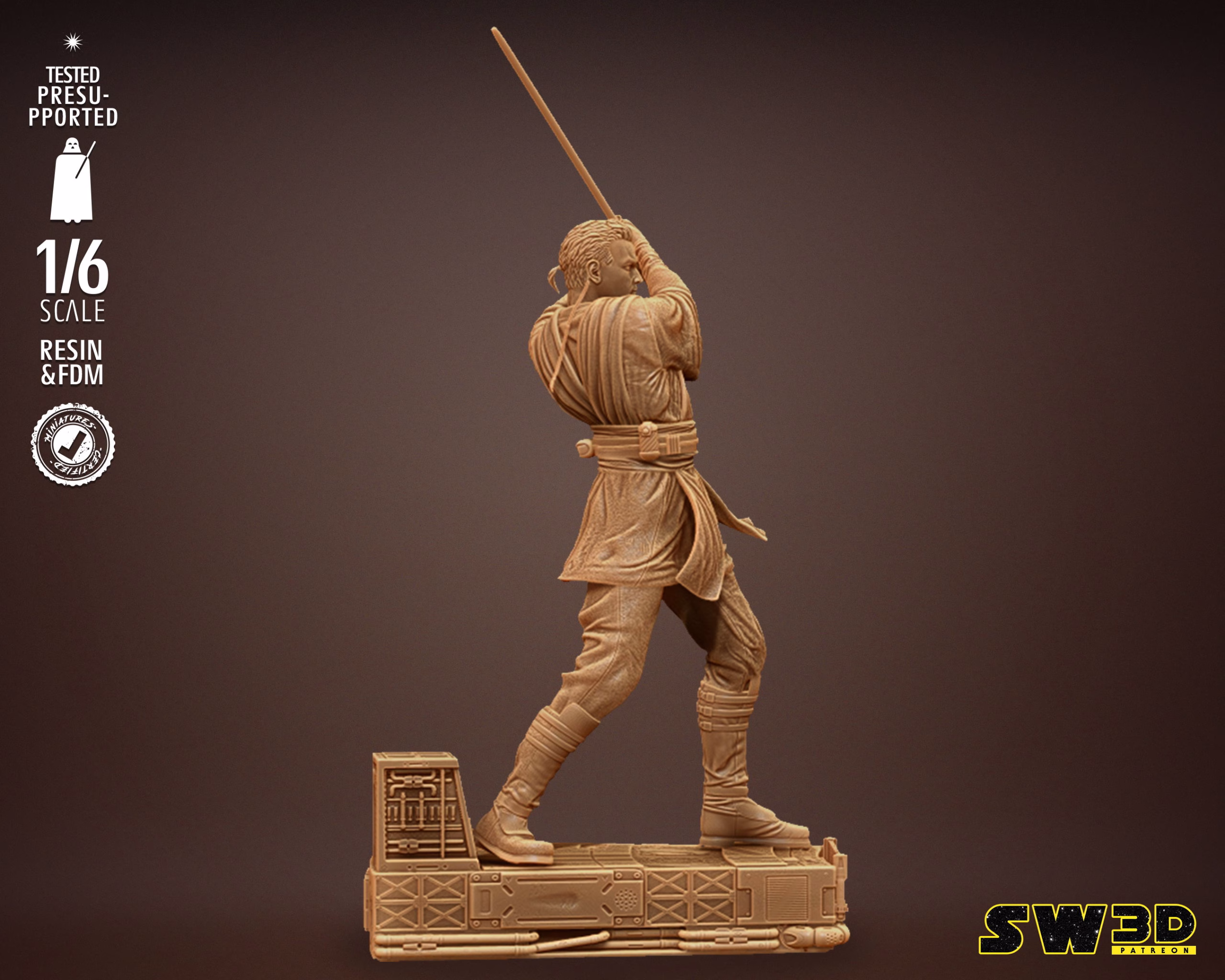 Star Wars Obi_Wan Sculpture - Image 15