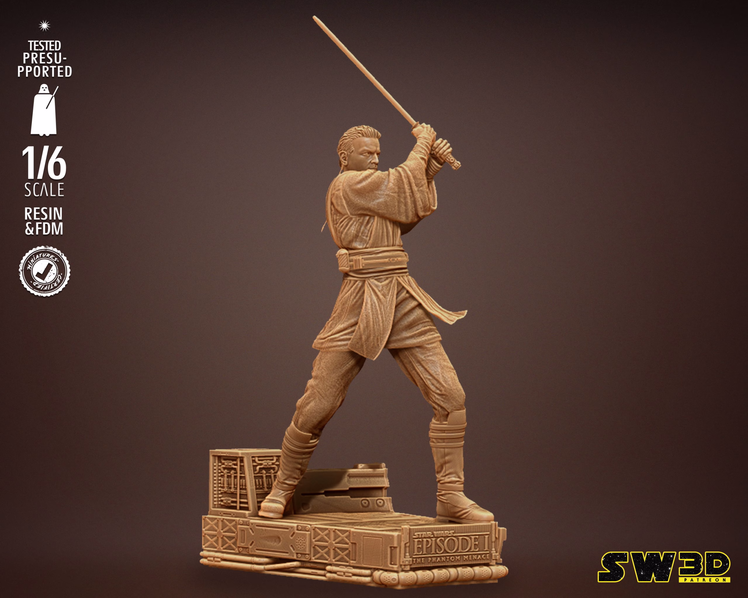 Star Wars Obi_Wan Sculpture - Image 16