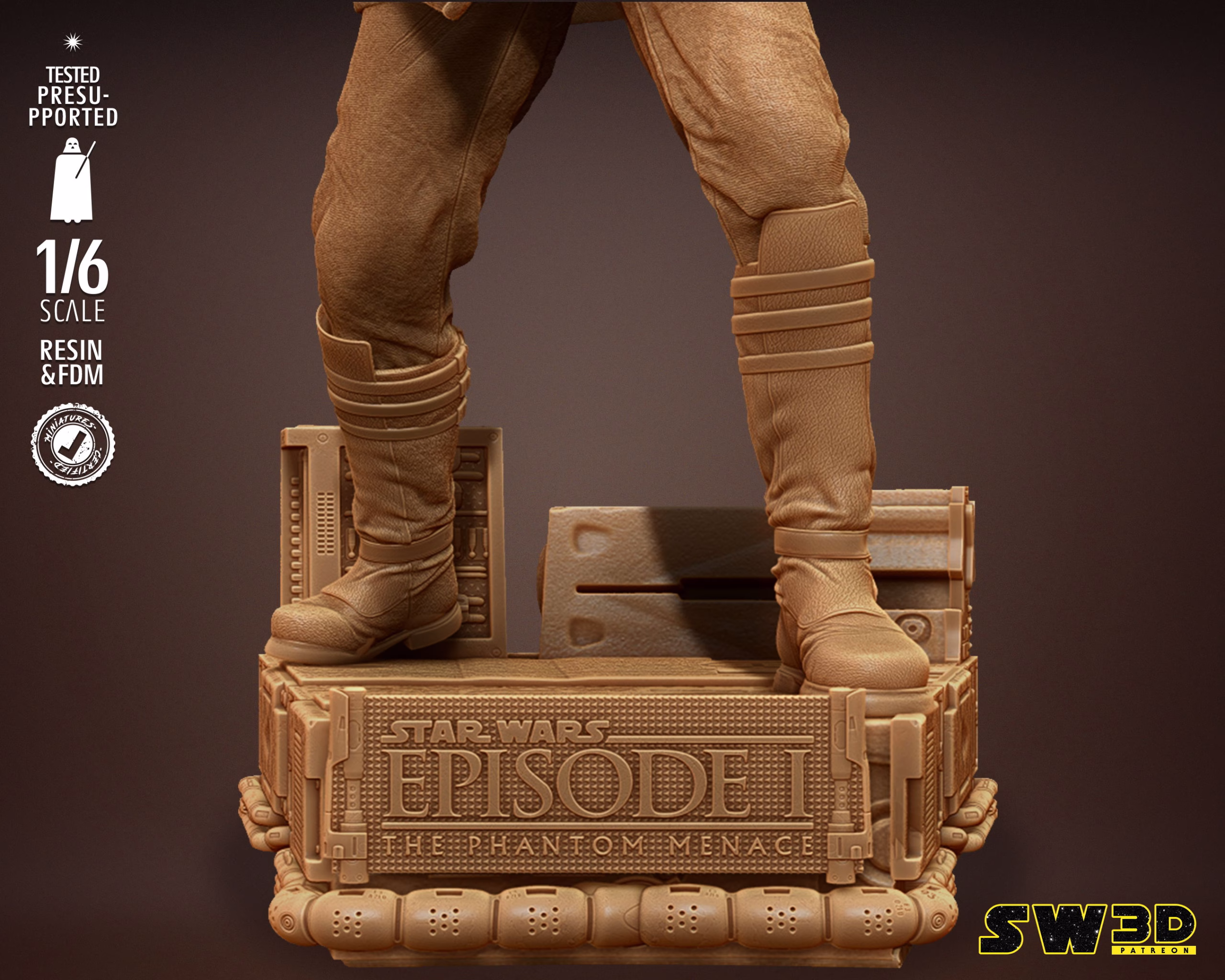 Star Wars Obi_Wan Sculpture - Image 7