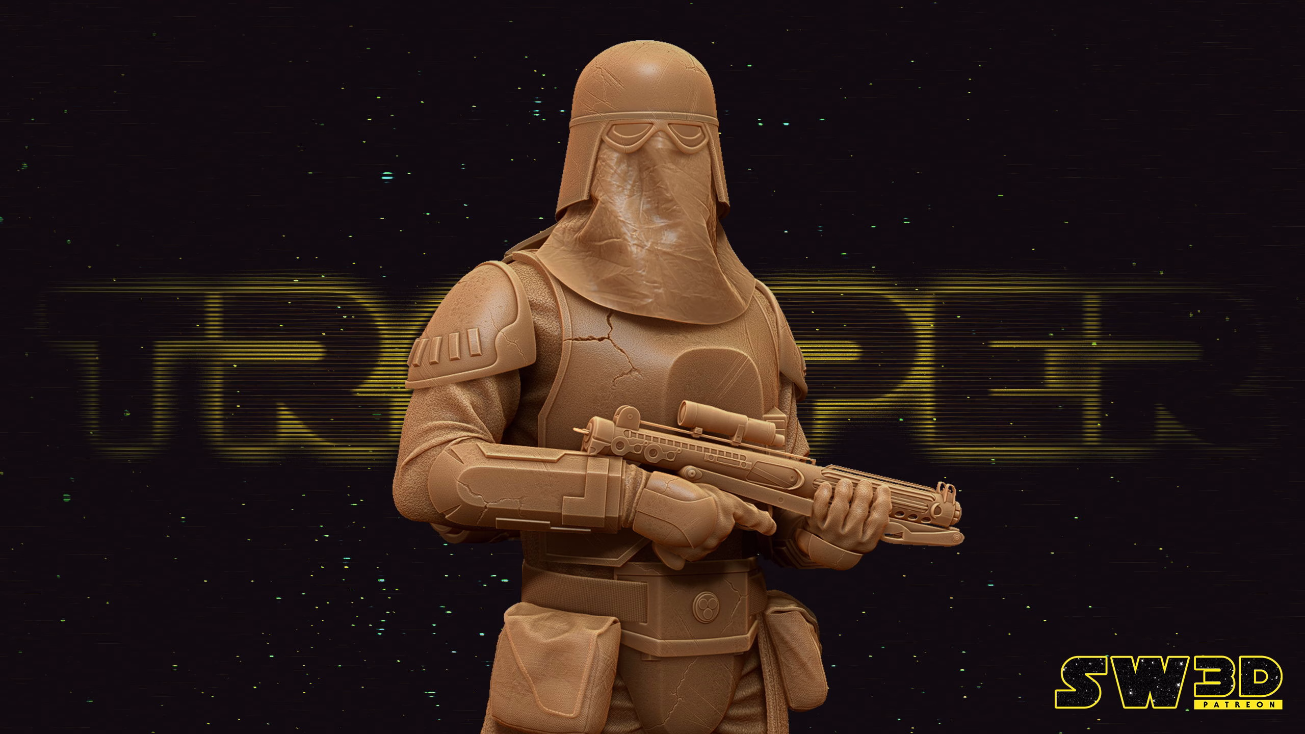Star Wars Snow Trooper Sculpture