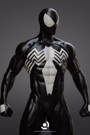 Spider Black STL file for 3D printing