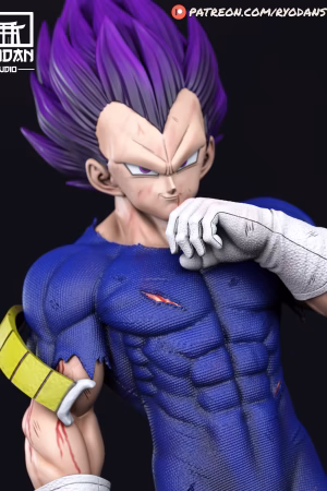 Vegeta Ultra Ego STL file for 3D printing