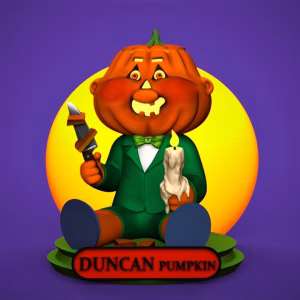 Garbage Pail Kids Duncan Pumpkin