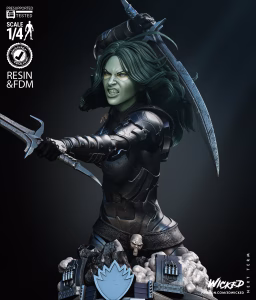 Gamora Comic Version Bust