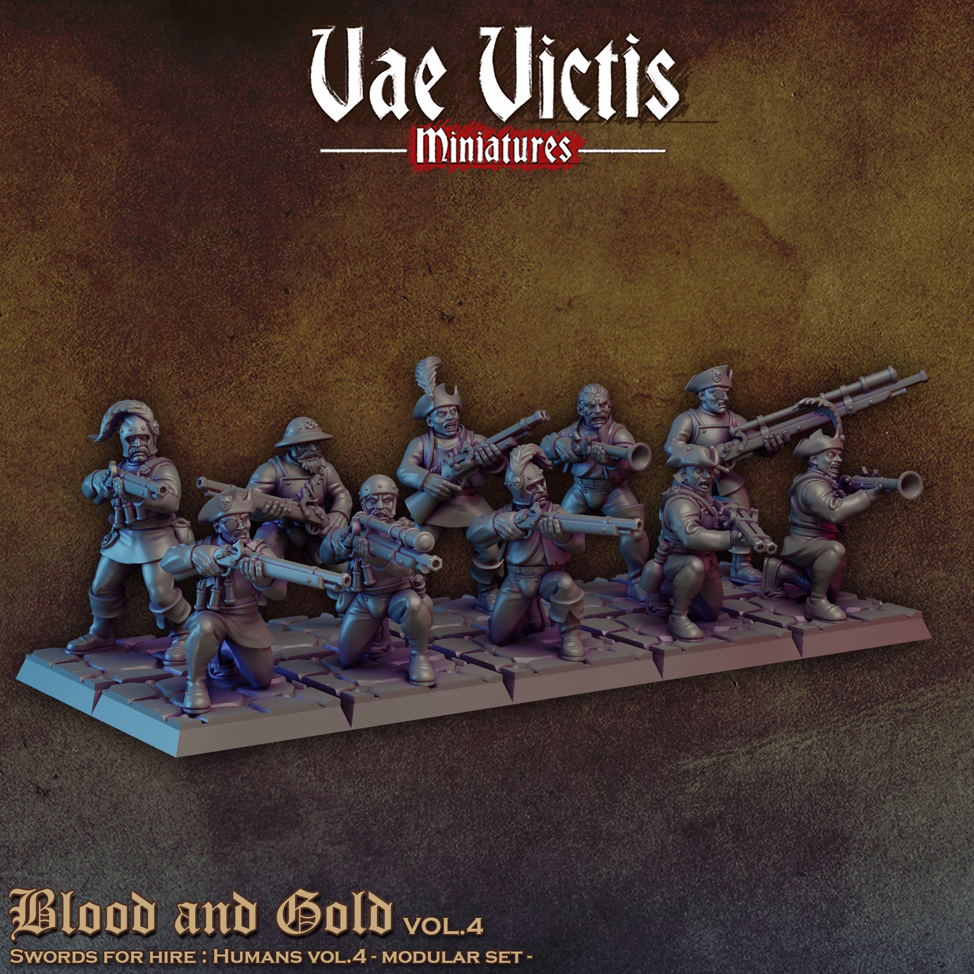 Vae Victis Miniatures Blood and Gold STL file for 3D printing