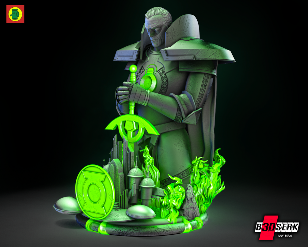 Alan Scott Bust (Verified) - Image 3