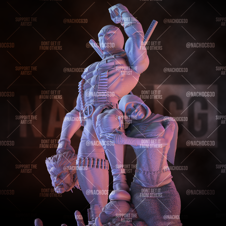 Deadpool Kills Marvel Statue-Bust - Image 6