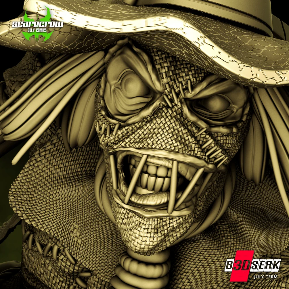Scarecrow Bust (Verified) - Image 2