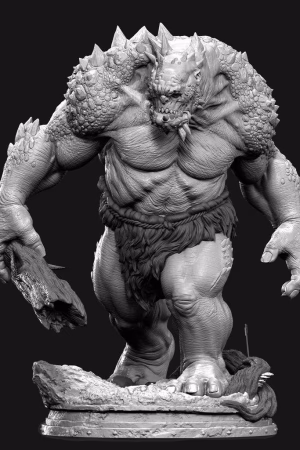 Troll KubHub STL file for 3D printing
