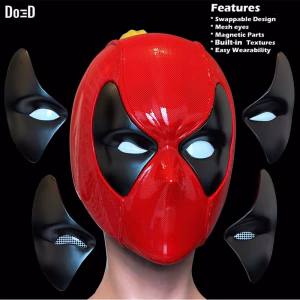 Lady Deadpool Helmet
