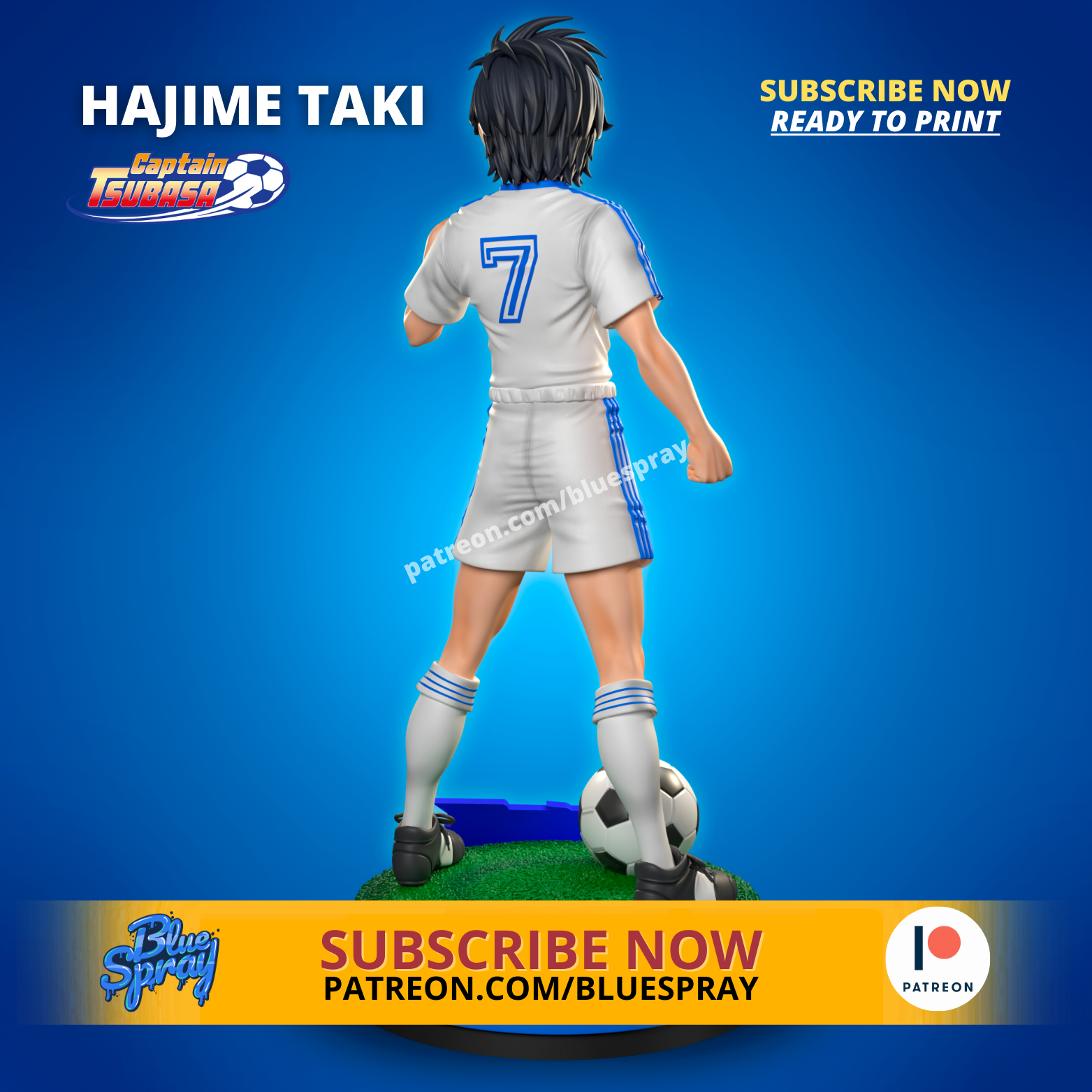 Hajime Taki Sculpture Captain Tsubasa - Image 5