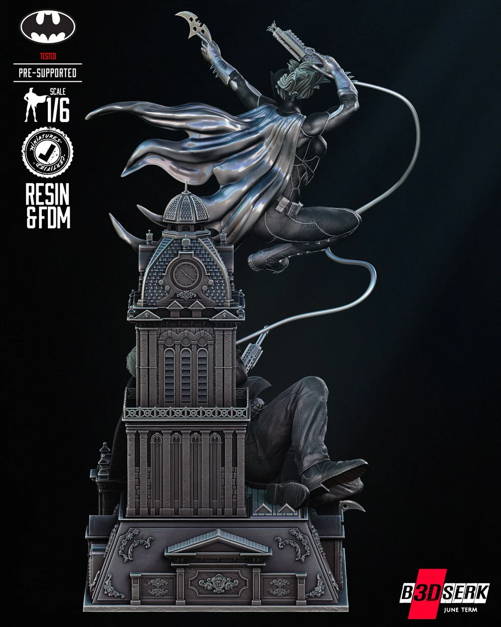Batgirl Sculpture (Verified) - Image 4