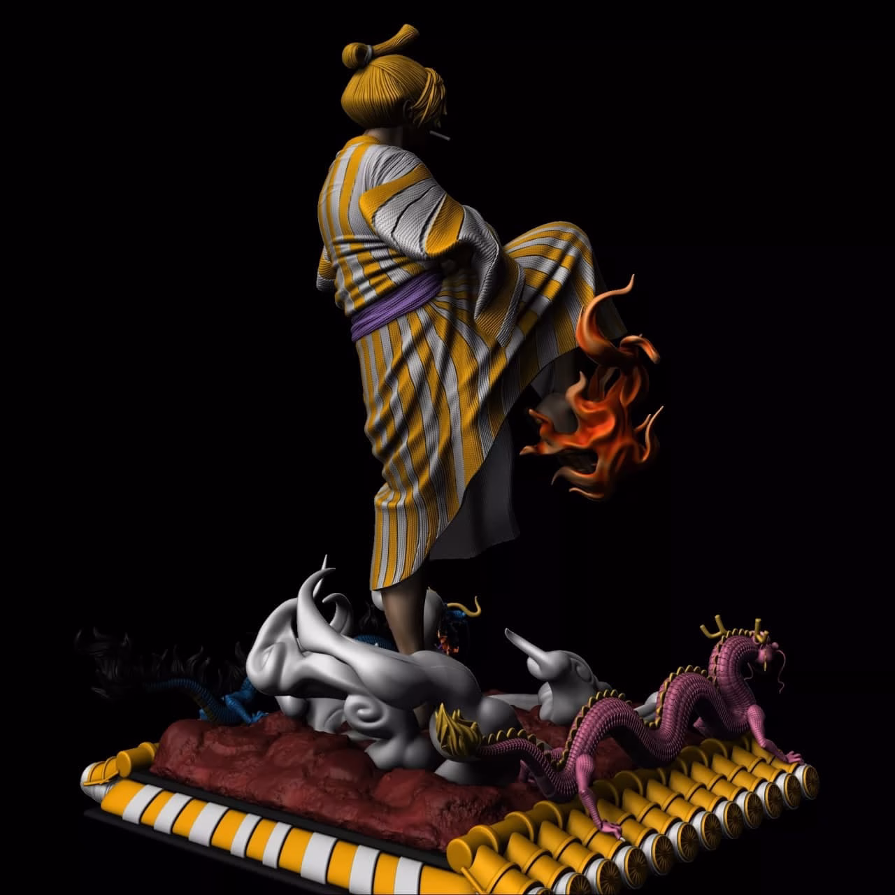 One Piece Sanji e Kaido - Image 6