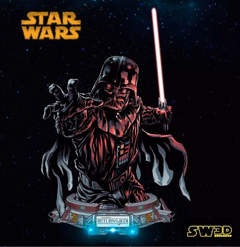 Darth Vader Return of Jedi Bust - Image 6