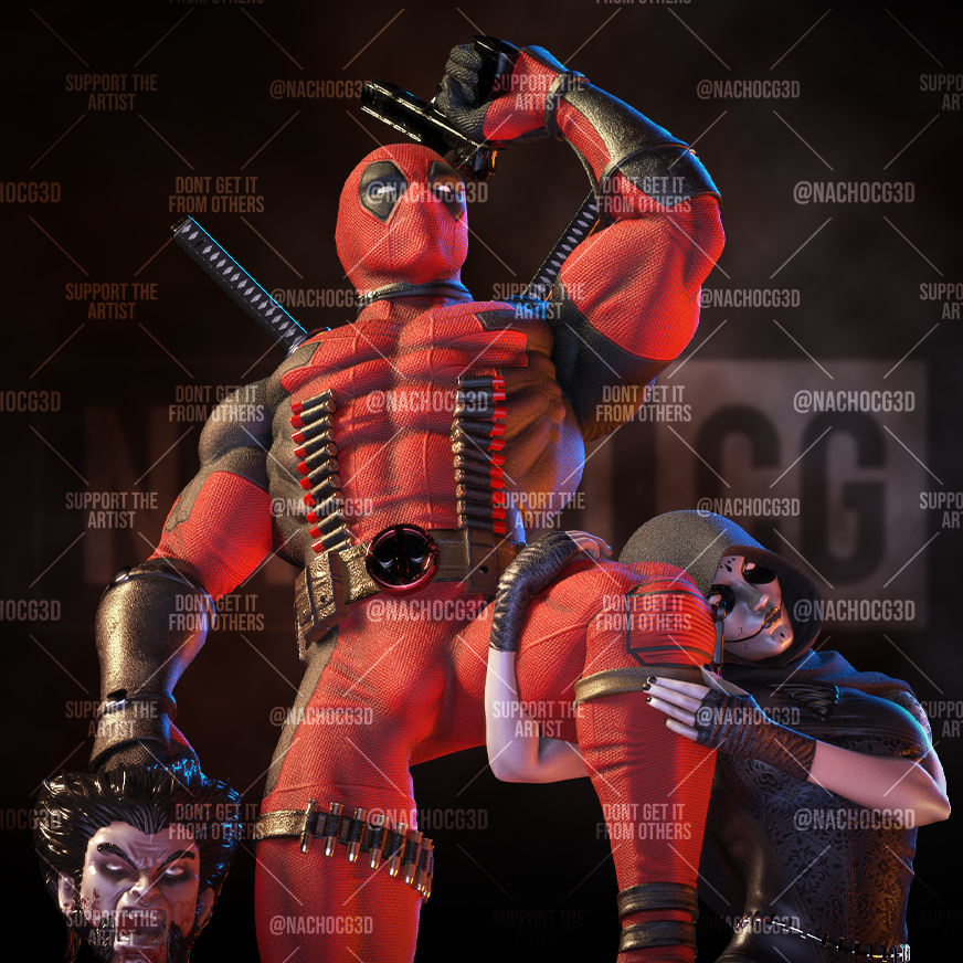 Deadpool Kills Marvel Statue-Bust - Image 13
