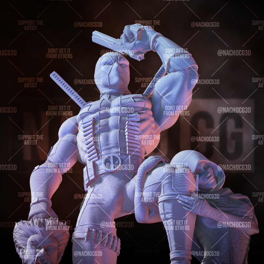 Deadpool Kills Marvel Statue-Bust - Image 14